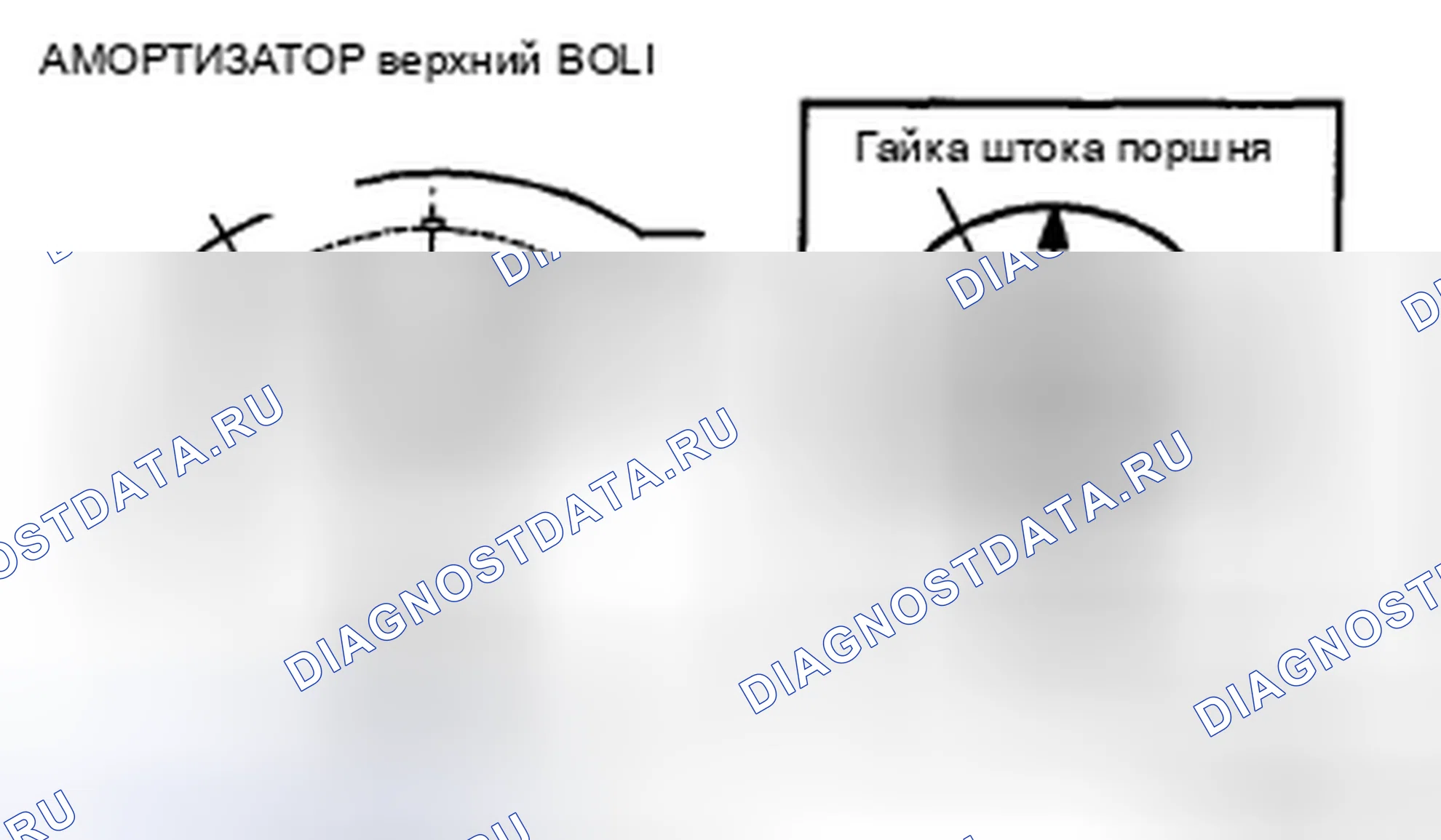 Рис. 7: Монтаж амортизатора и спиральной пружины Примечание. Audi R8 I