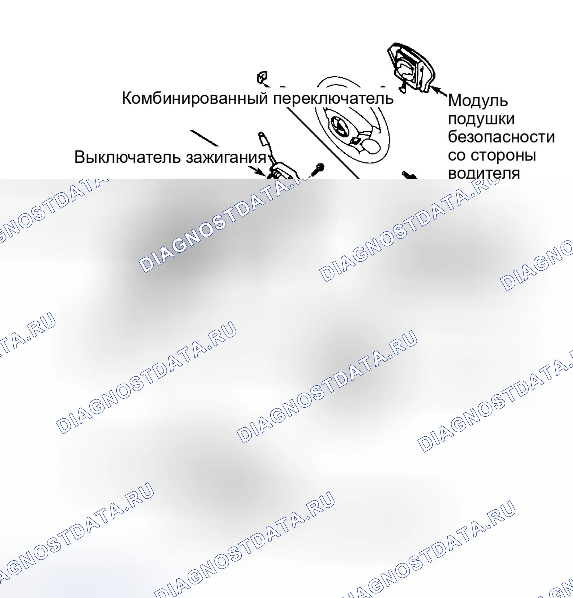 Рис. 3: КАПИТАЛЬНЫЙ РЕМОНТ рулевой колонки. Geo Prizm II
