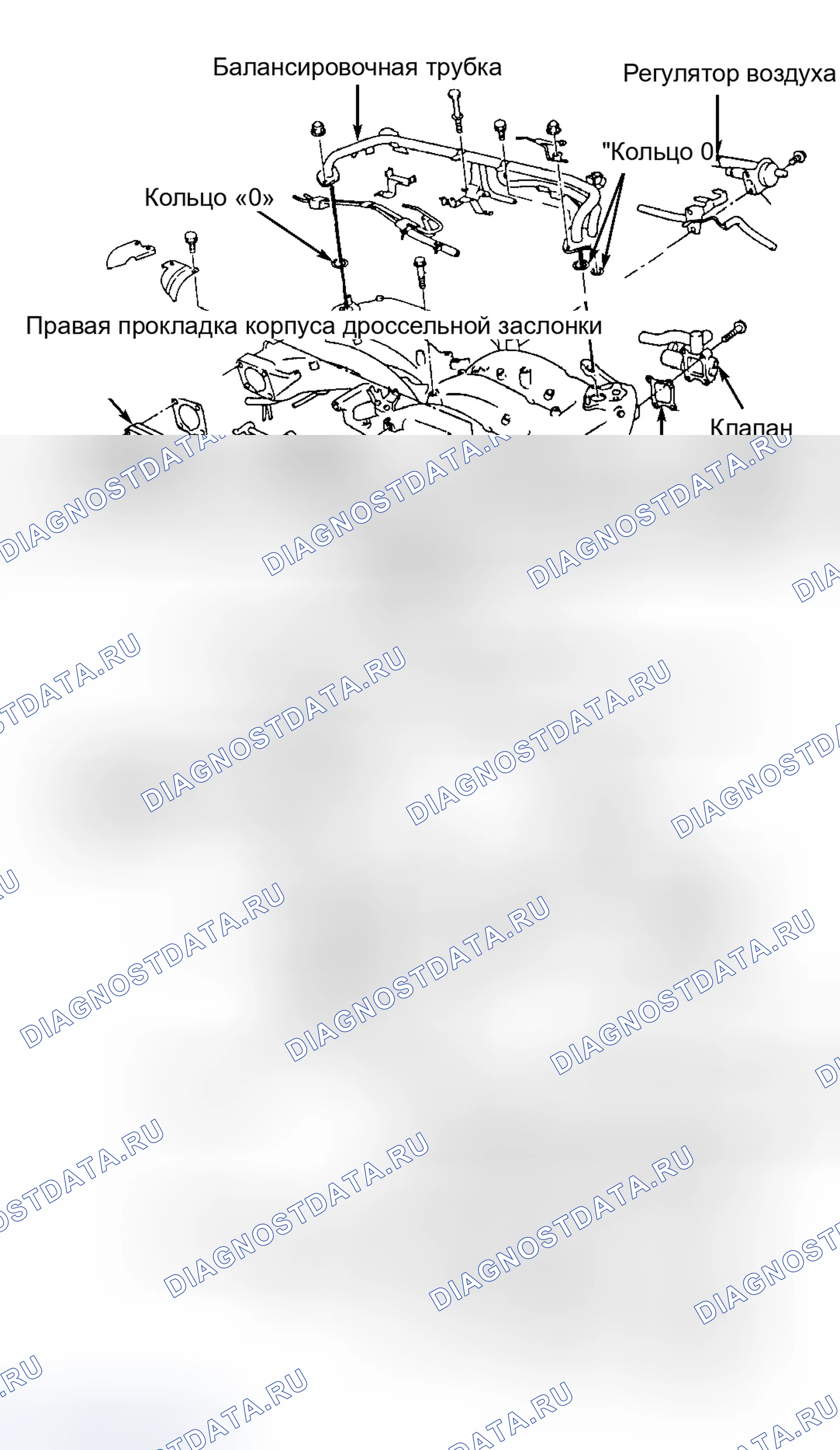 Рис. 2: Установка. Infiniti J30 I