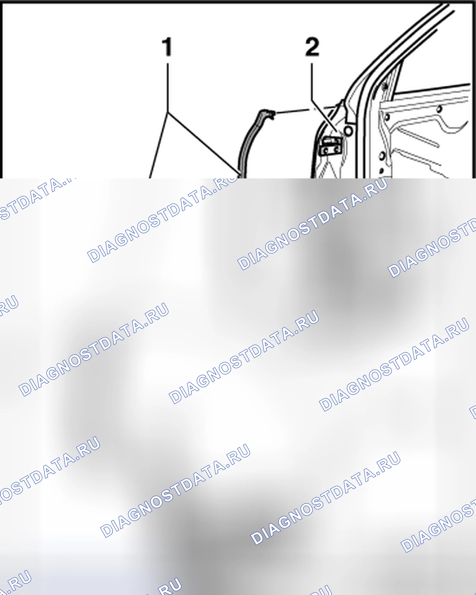 Рис. 136: УПЛОТНЕНИЯ ДВЕРНЫХ ЩЕЛЕЙ. Volkswagen Touareg I