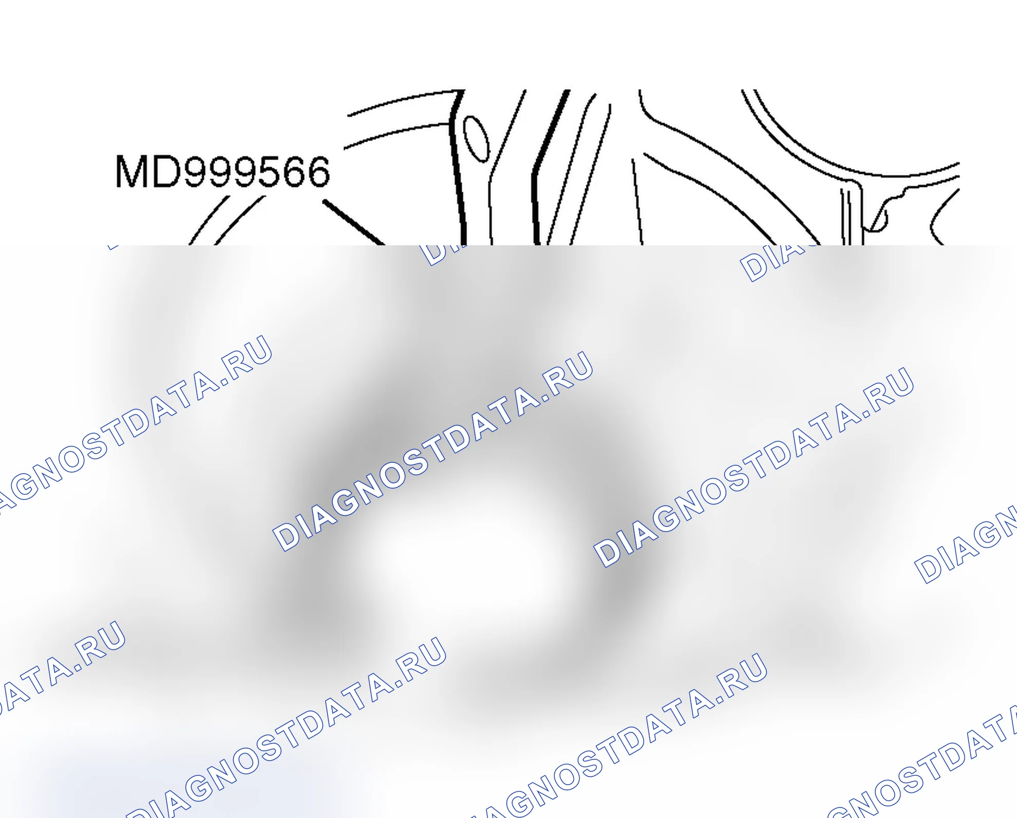 Рис. 599: <<A>> СНЯТИЕ НАРУЖНОЙ ОБОЙМЫ. Mitsubishi Lancer Ralliart IX рестайлинг