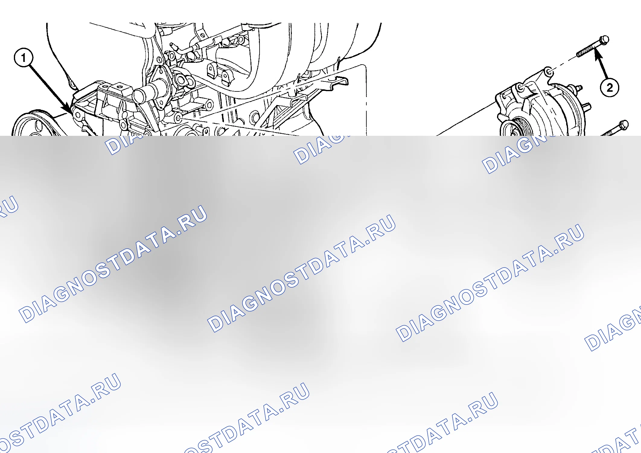 Рис. 10: ДЕМОНТАЖ. Dodge Grand Caravan IV