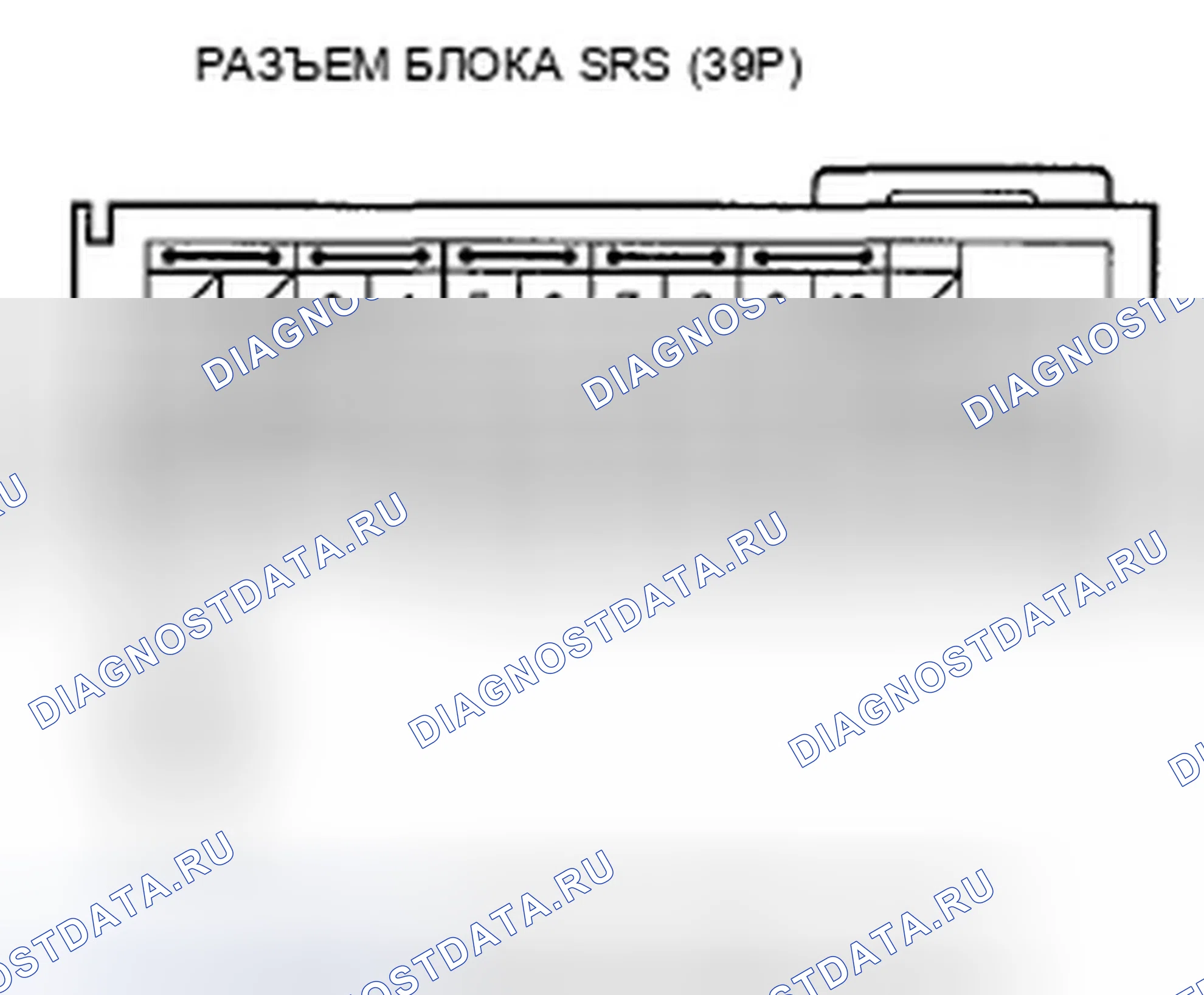 Рис. 69: расшифровка кода ошибки A2-1x: (" X " может быть от 0 до 9 или от A до F) Неисправный источник питания (линия Vb). Honda Fit GE