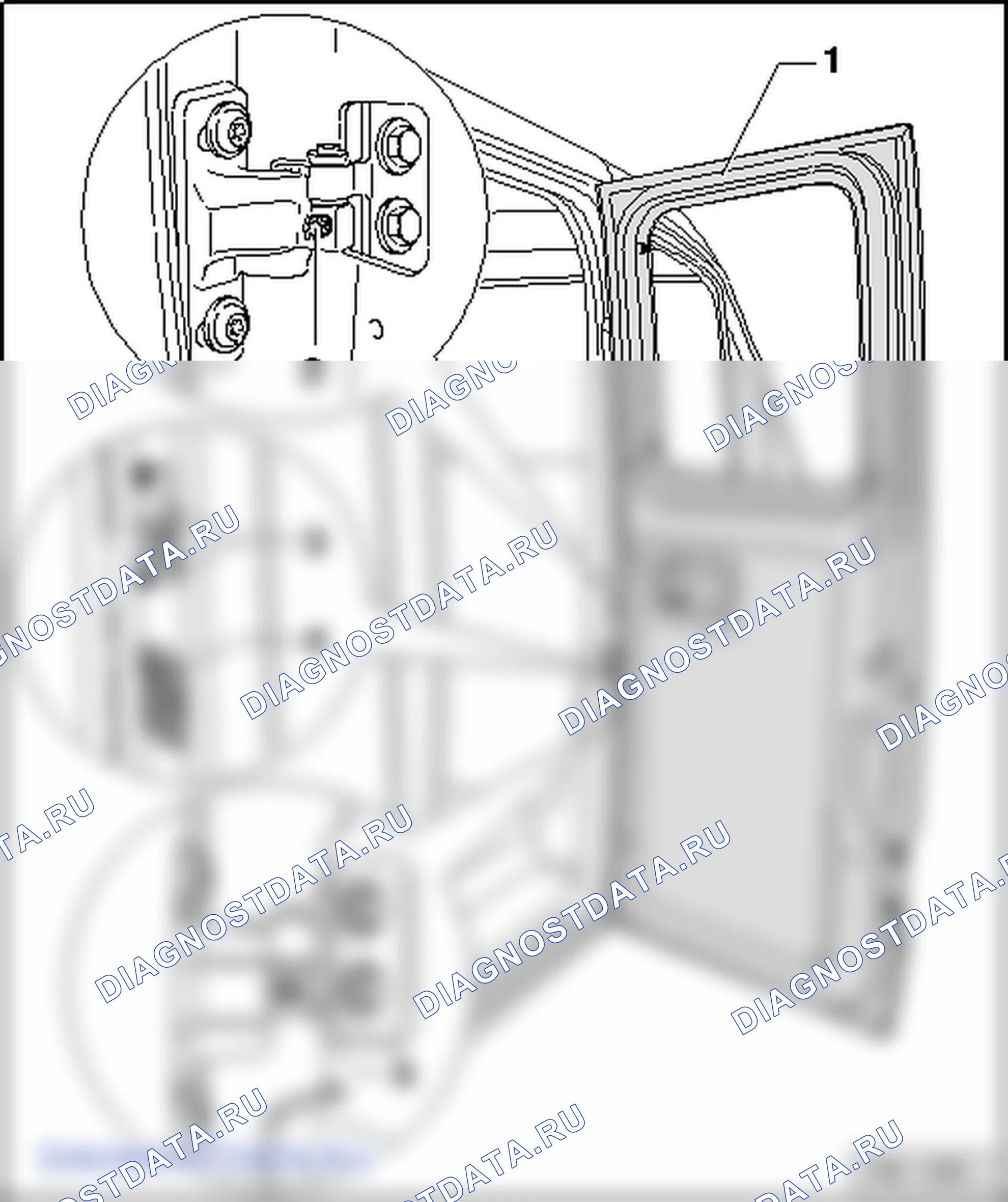 Дверь кабины. Volkswagen Crafter I