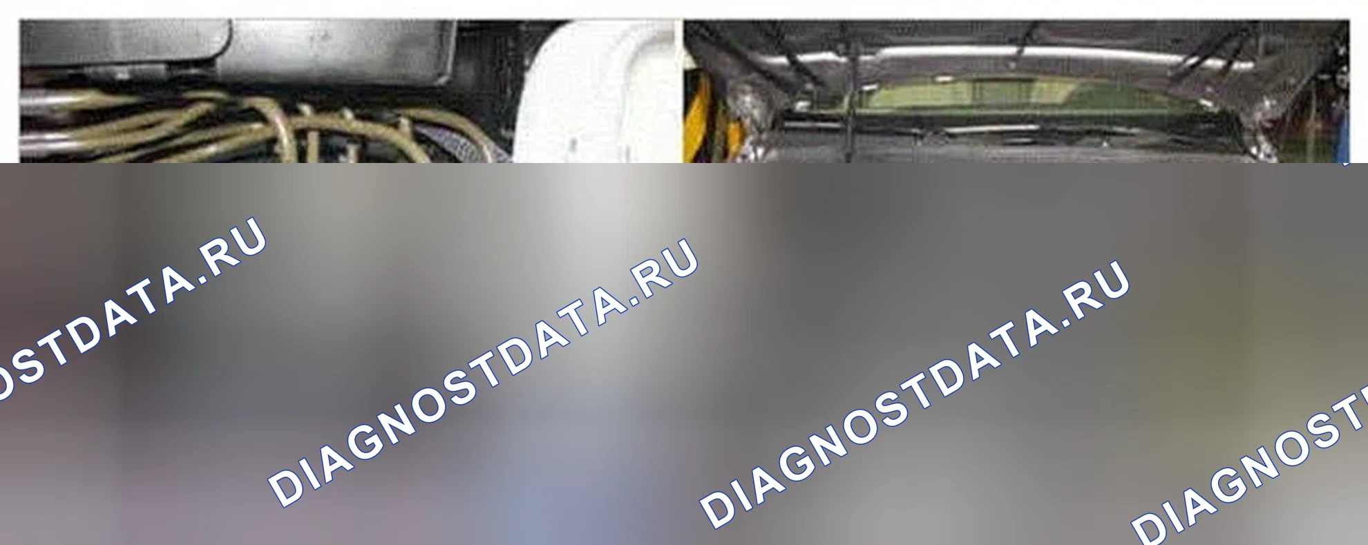Рис. 210: Расположение компонентов. Hyundai Genesis I рестайлинг