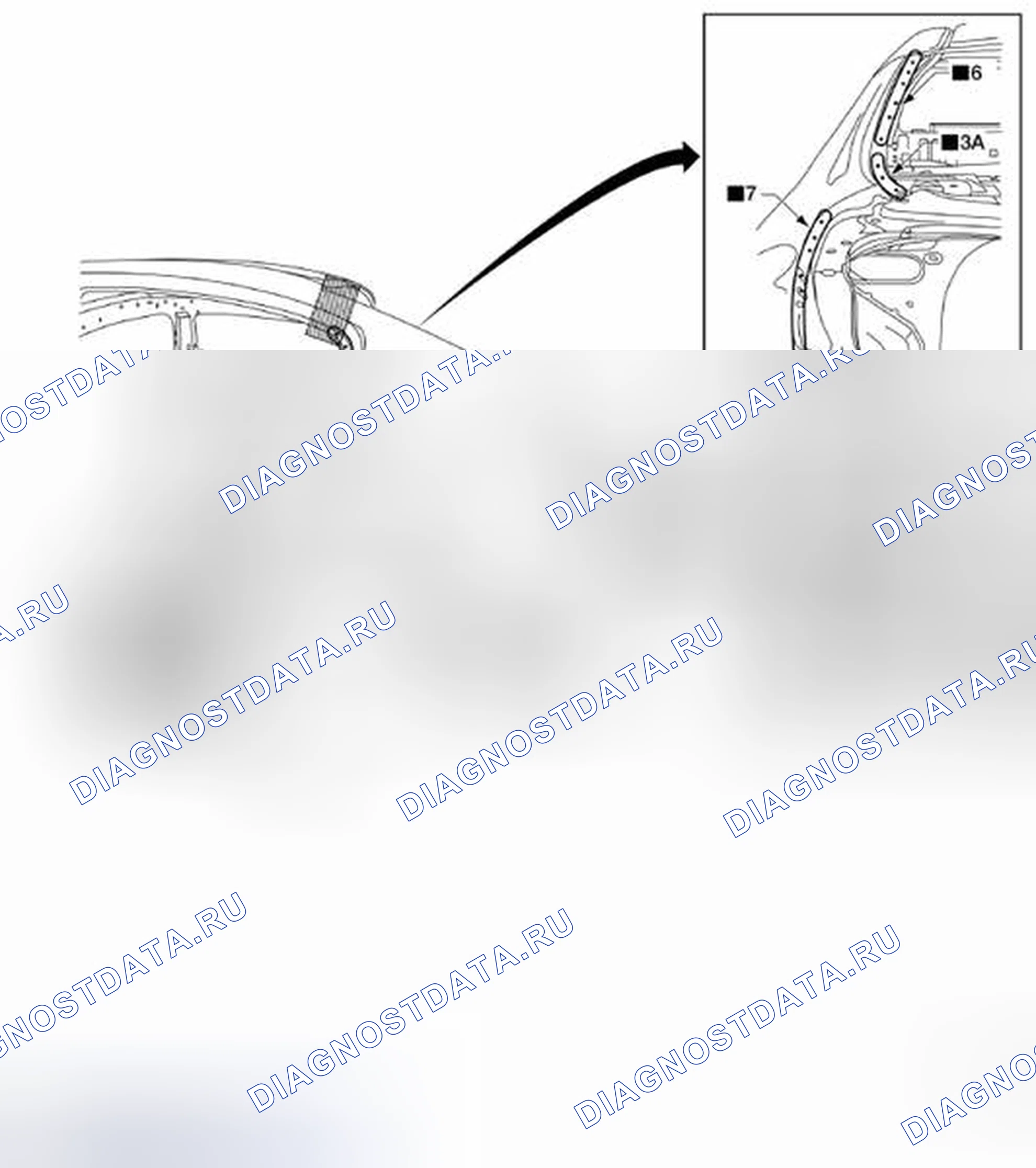 Рис. 123: Заднее крыло. Audi RS6 C8