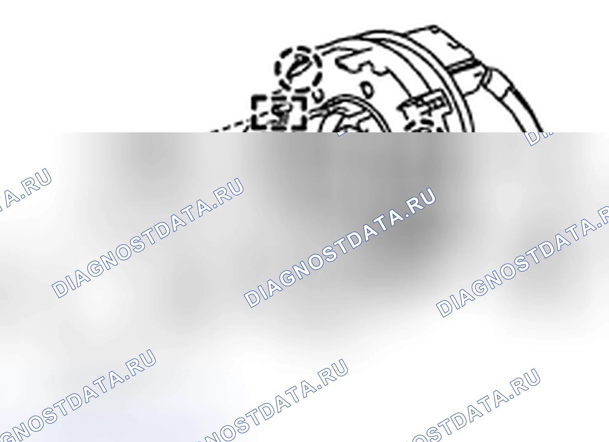 Рис. 8: ДЕМОНТАЖ. Toyota Highlander II
