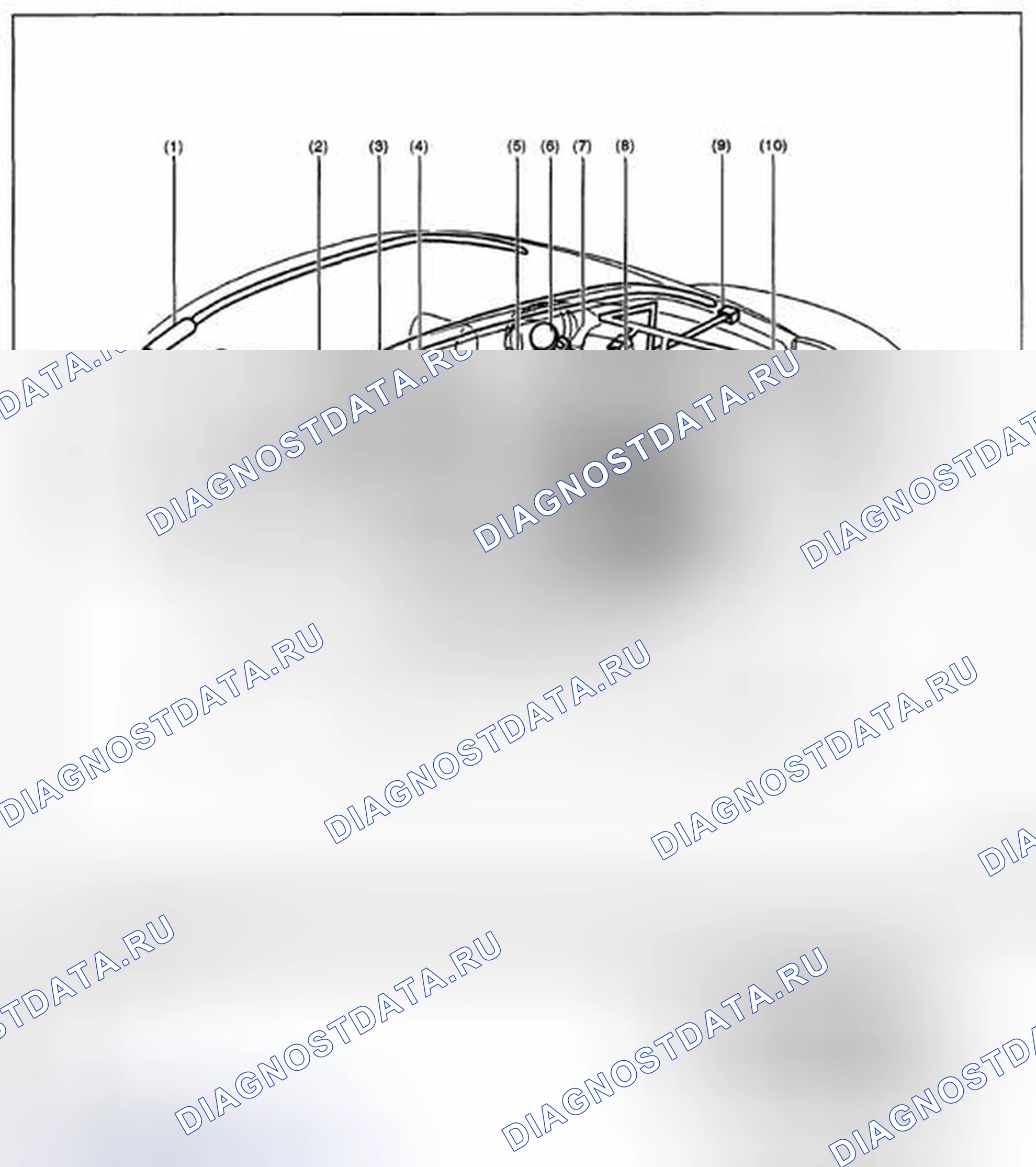 Рис. 159: КОМПОНЕНТ. Subaru Impreza GH
