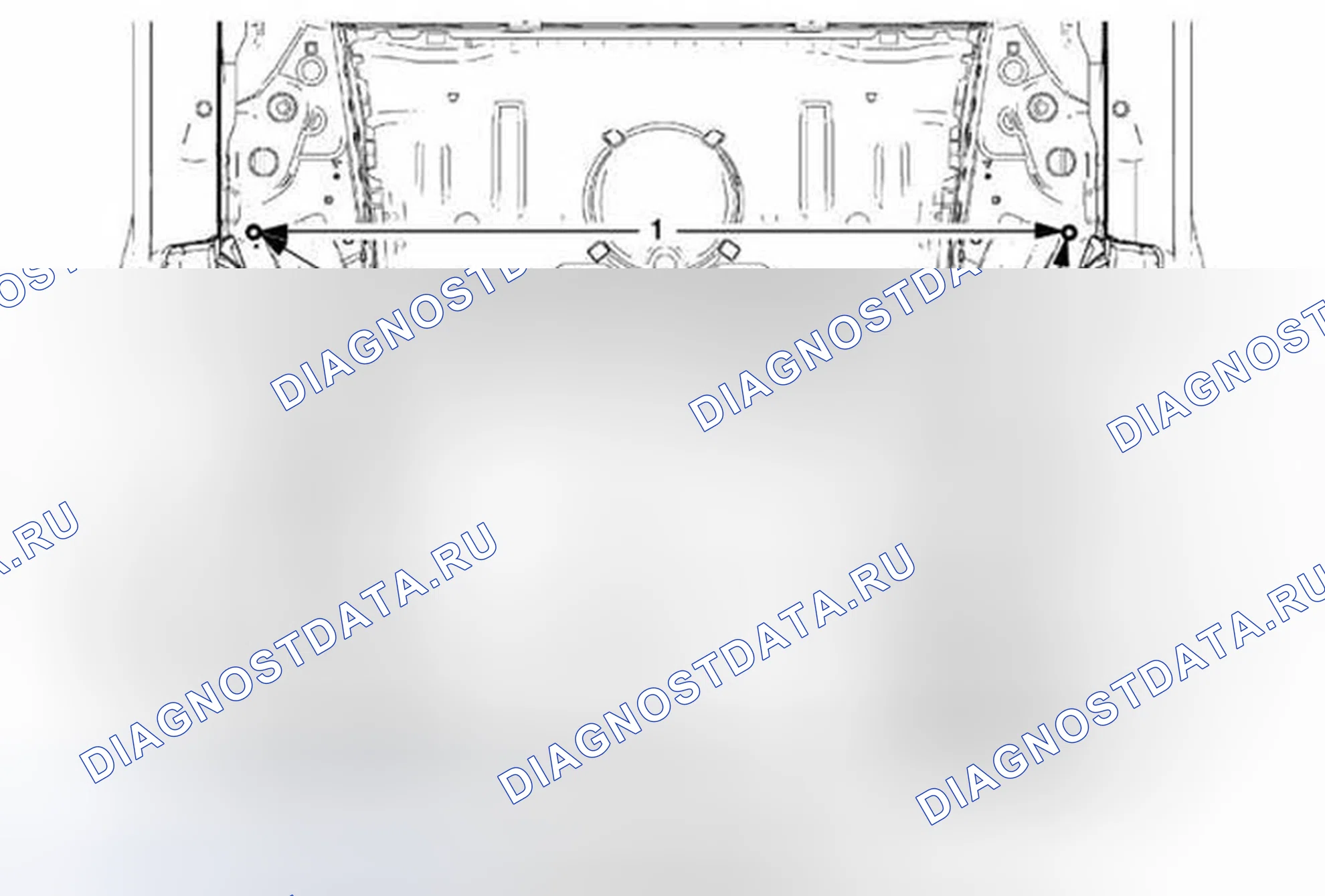 Рис. 66: Нижний задний конец. Chevrolet Sonic I