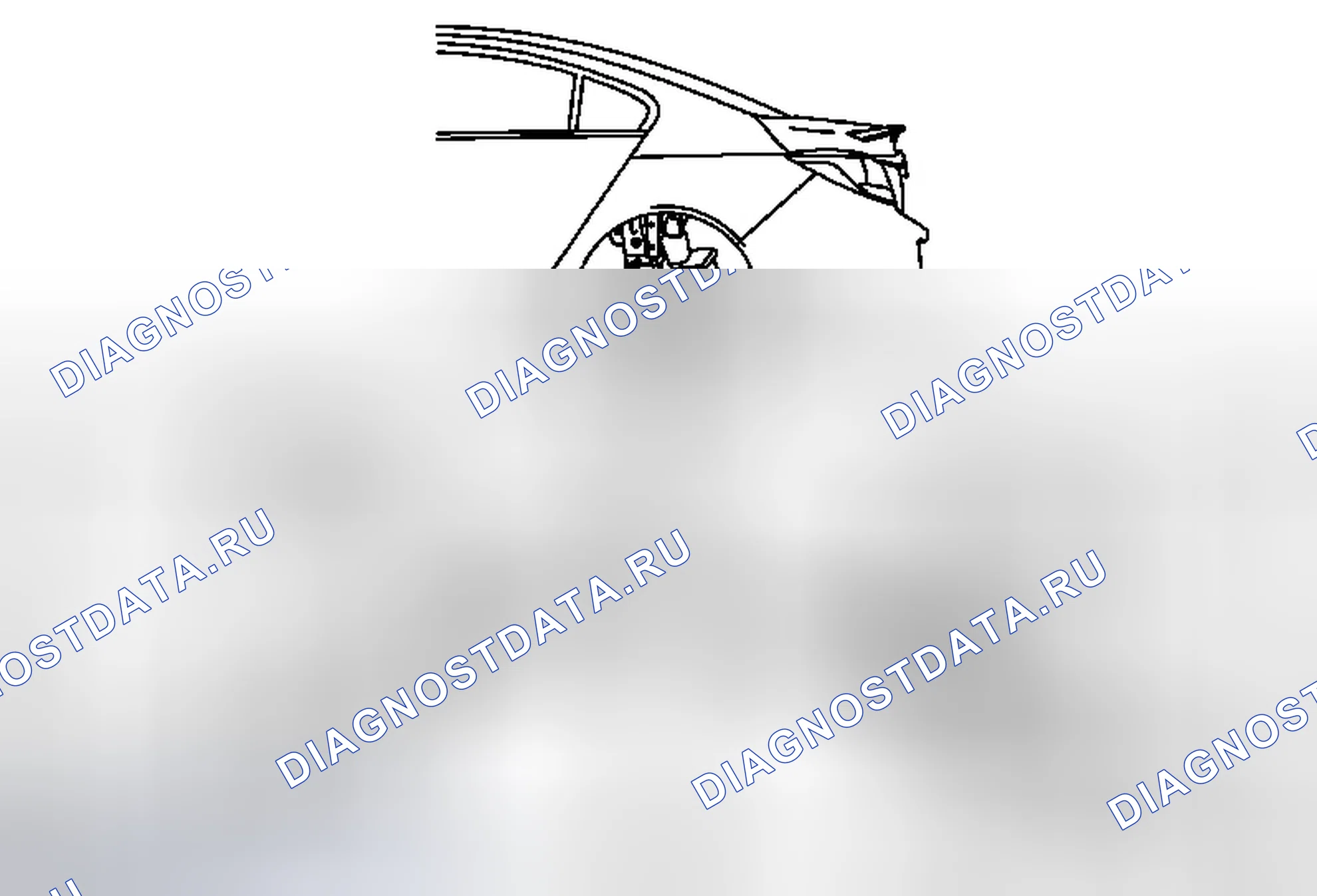 Рис. 5: Замена вкладыша задней панели рулевой рубки. Buick Regal V