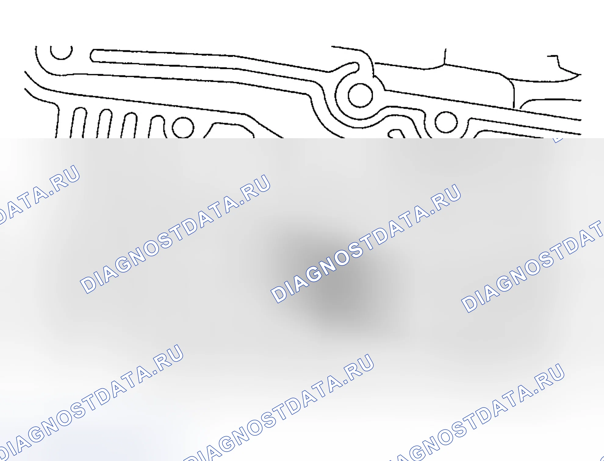 Рис. 511: Позиция 44: Винт центральной опоры в сборе Примечание. Ford Explorer III