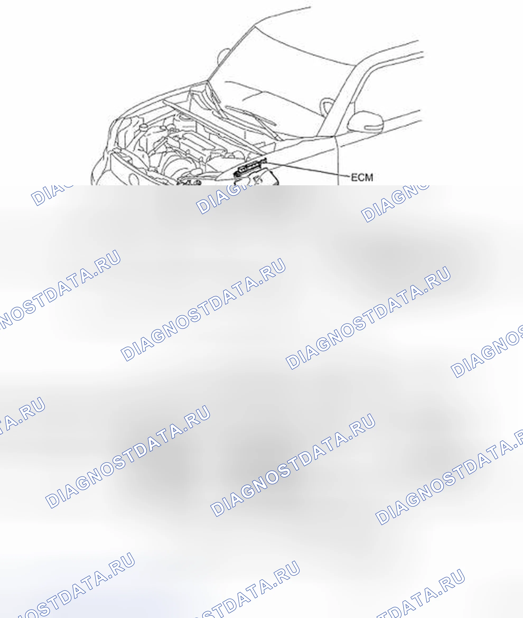 Рис. 1: РАСПОЛОЖЕНИЕ ДЕТАЛЕЙ. Kia Soul II рестайлинг