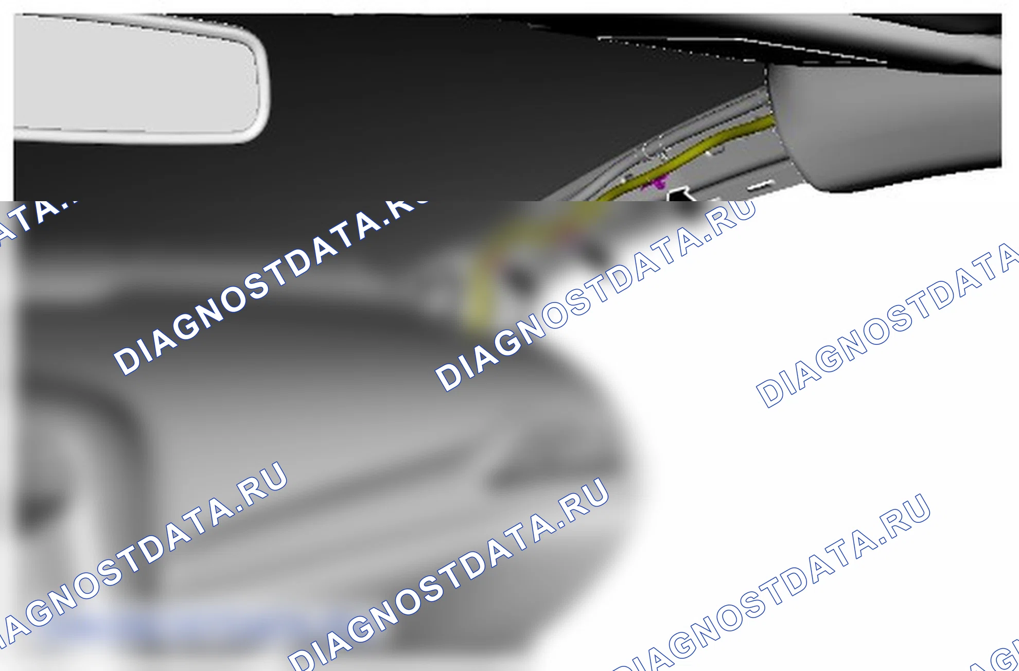 Как снять и установить обивку потолка — опускание. Ford Mondeo V