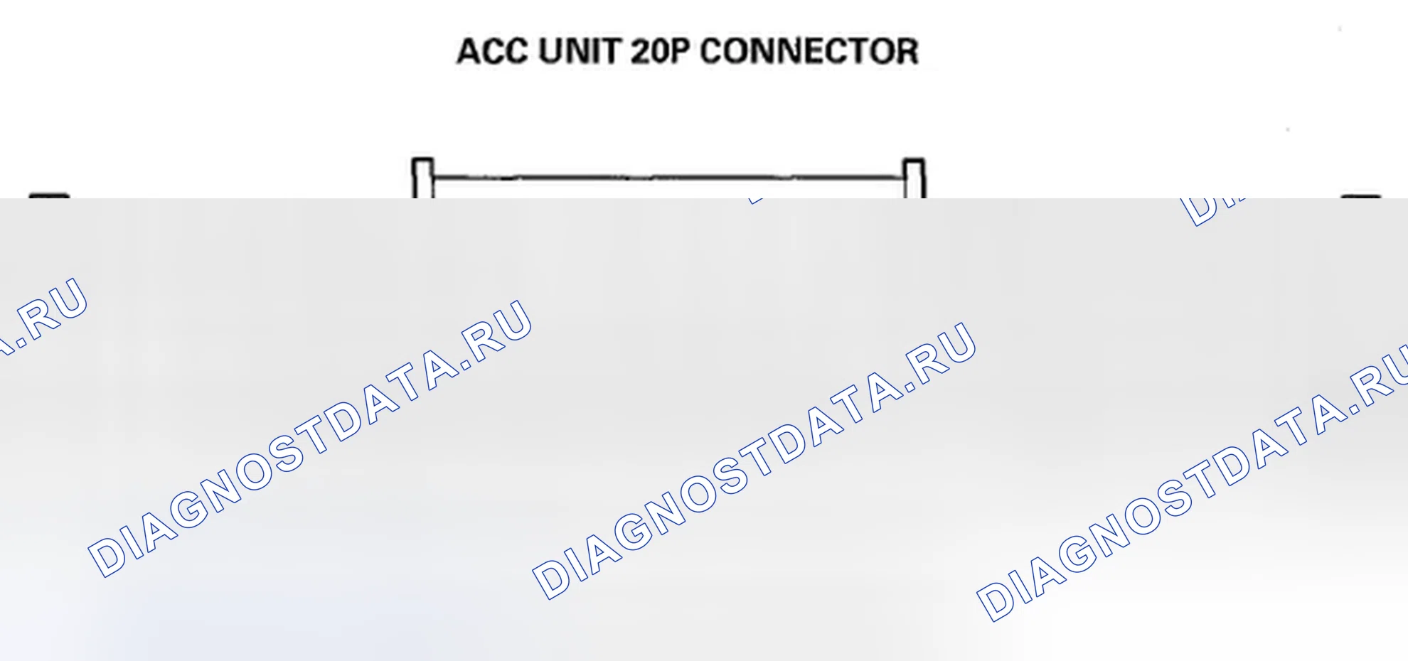 Рис. 87: Входы и выходы блока ACC. Acura ZDX I