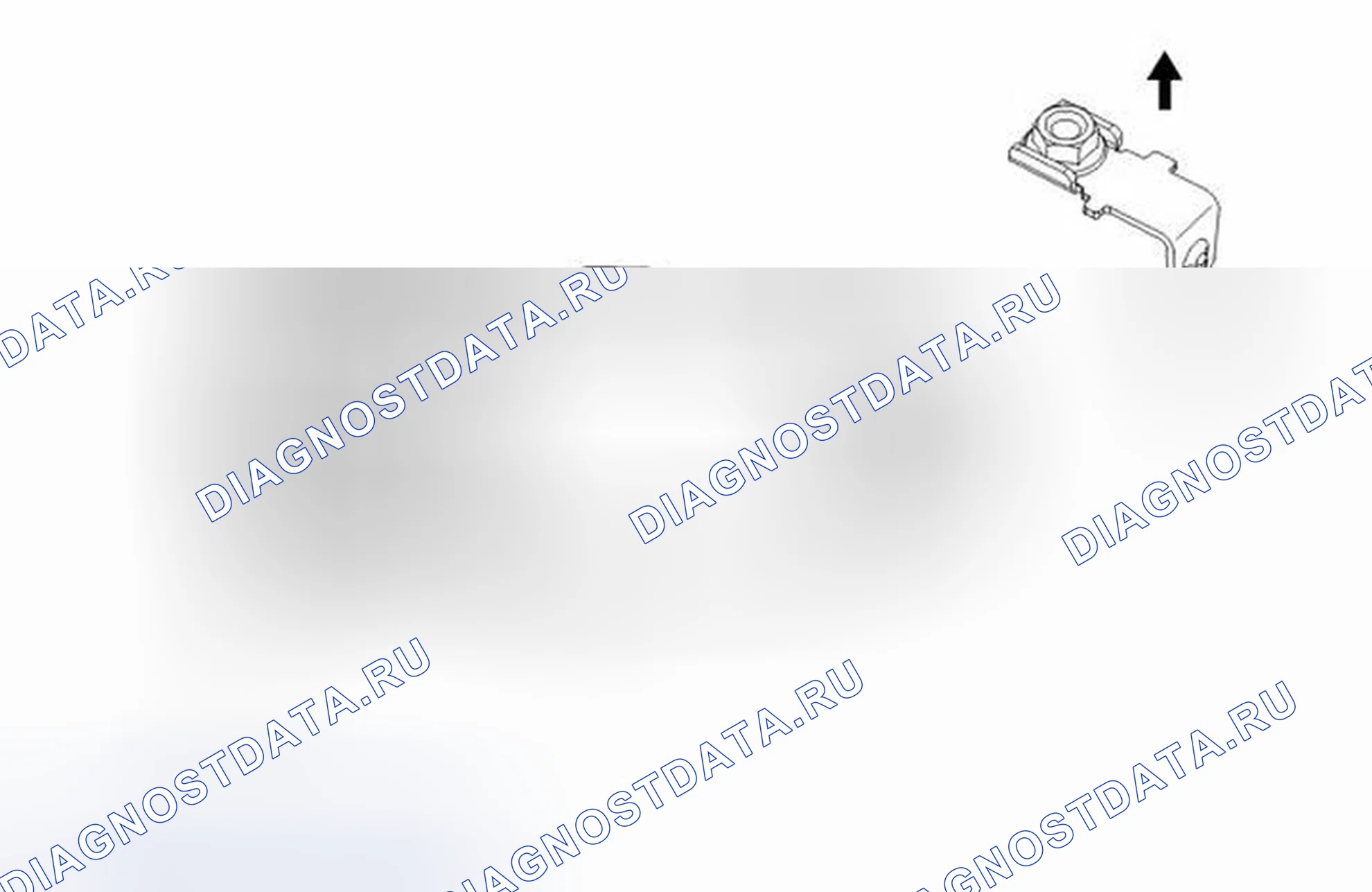Рис. 10: Блок предохранителей X50D - X63 аккумулятора (DB3, KU1, F45, F46, UWG или UVD). Buick LaCrosse II рестайлинг