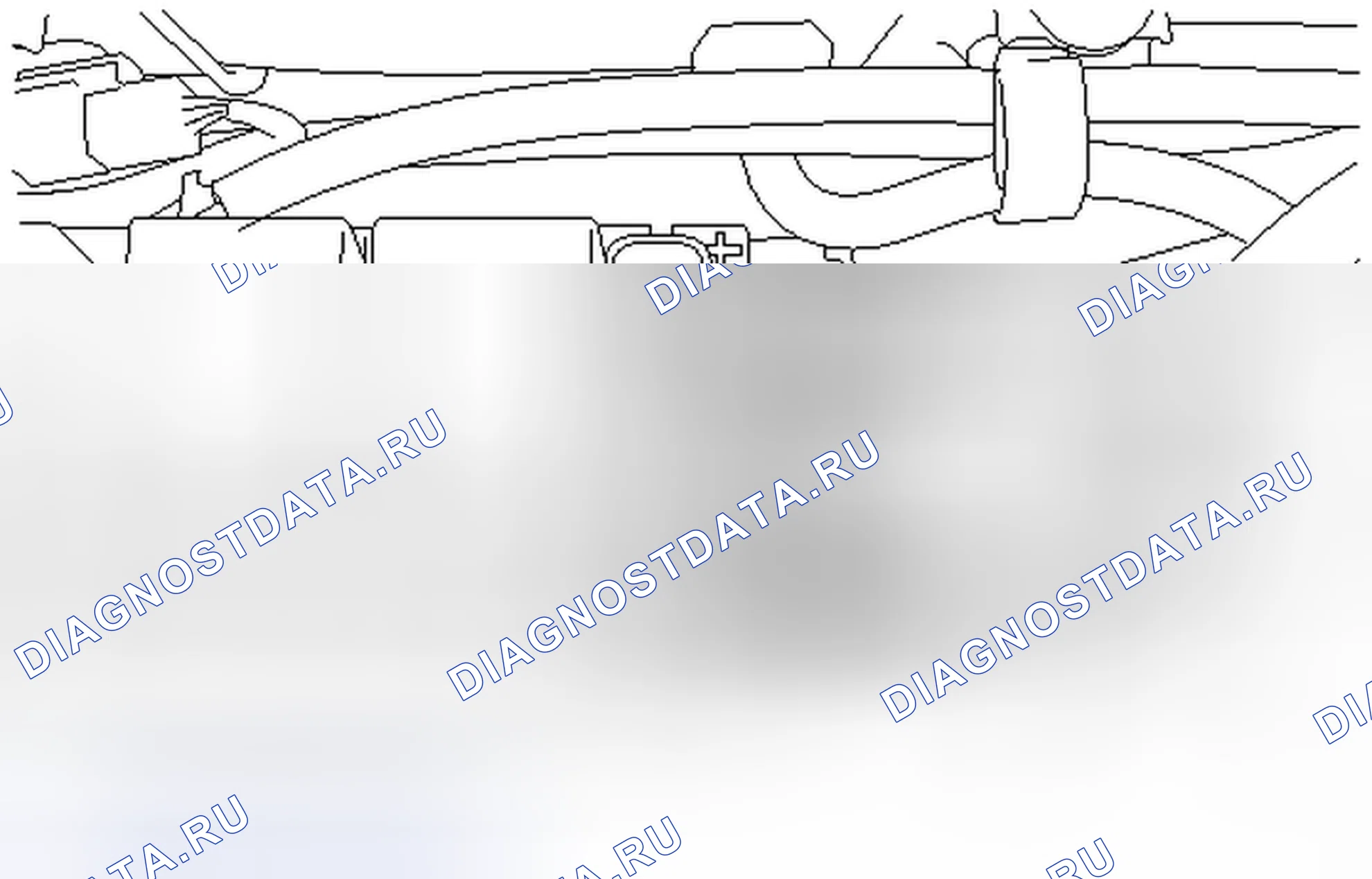 Рис. 300: ДЕМОНТАЖ. Toyota Highlander II рестайлинг