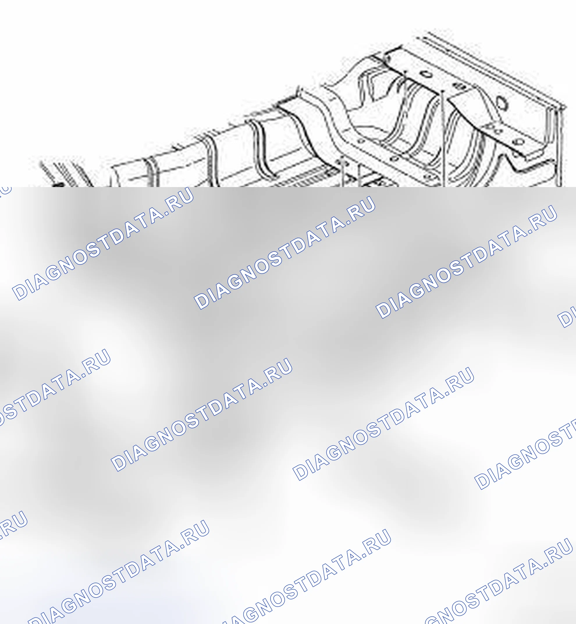 Рис. 7: ДЕМОНТАЖ. RAM Pickup 2500 