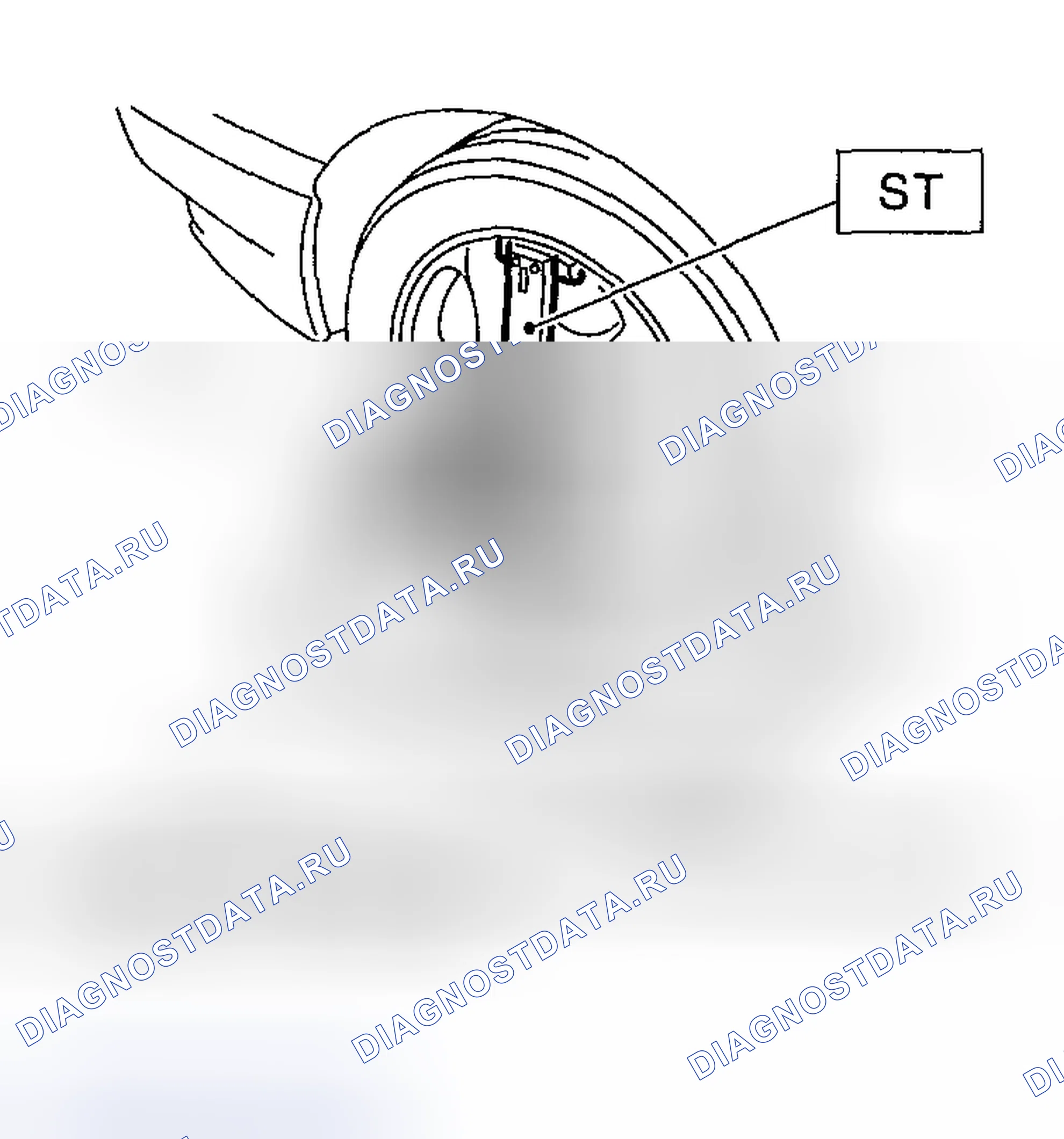 Рис. 21: Проверка Развал-схождения подвески. Subaru Impreza WRX GD/GG рестайлинг