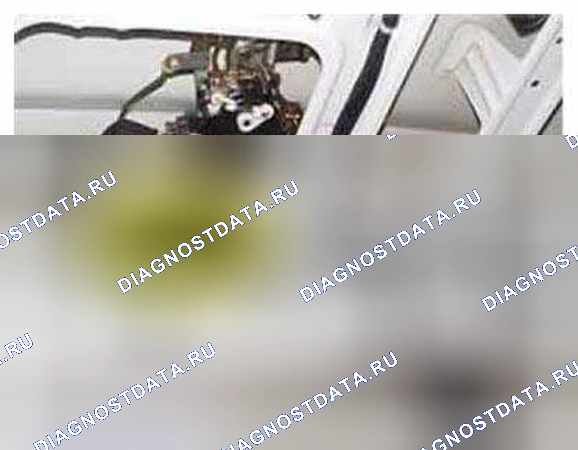 Рис. 229: Расположение компонентов. Hyundai Veracruz I