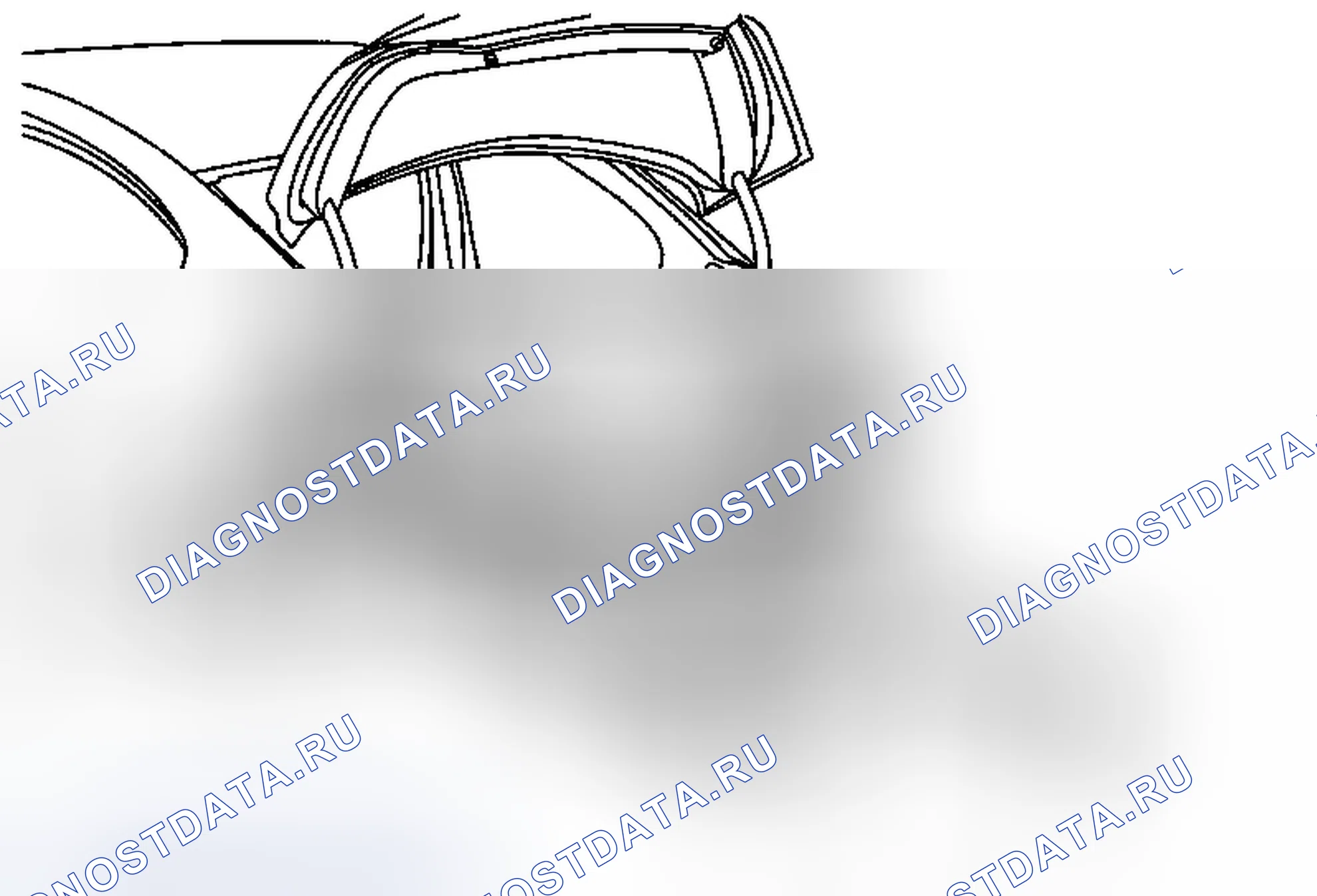 Рис. 20: Замена ударного бруса заднего бампера. Buick Regal V
