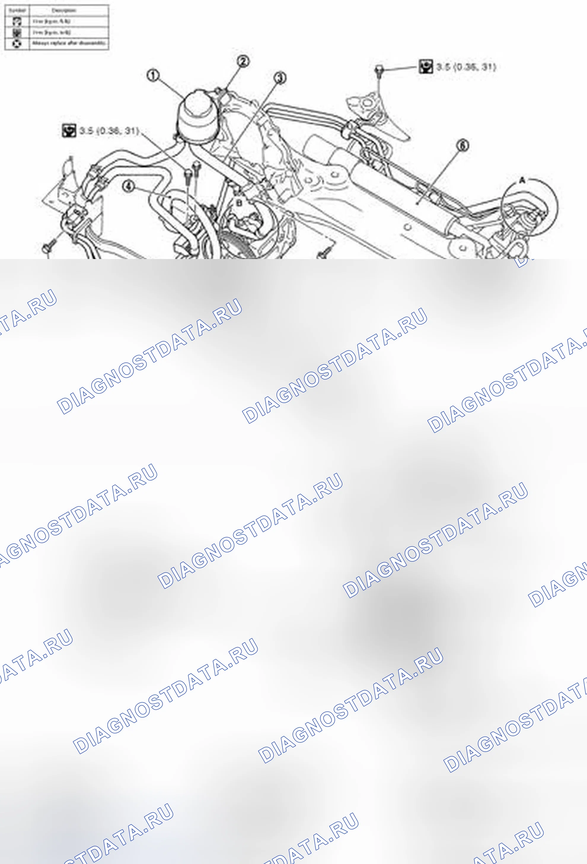 Рис. 85: VK45DE МОДЕЛИ. Infiniti M45 III