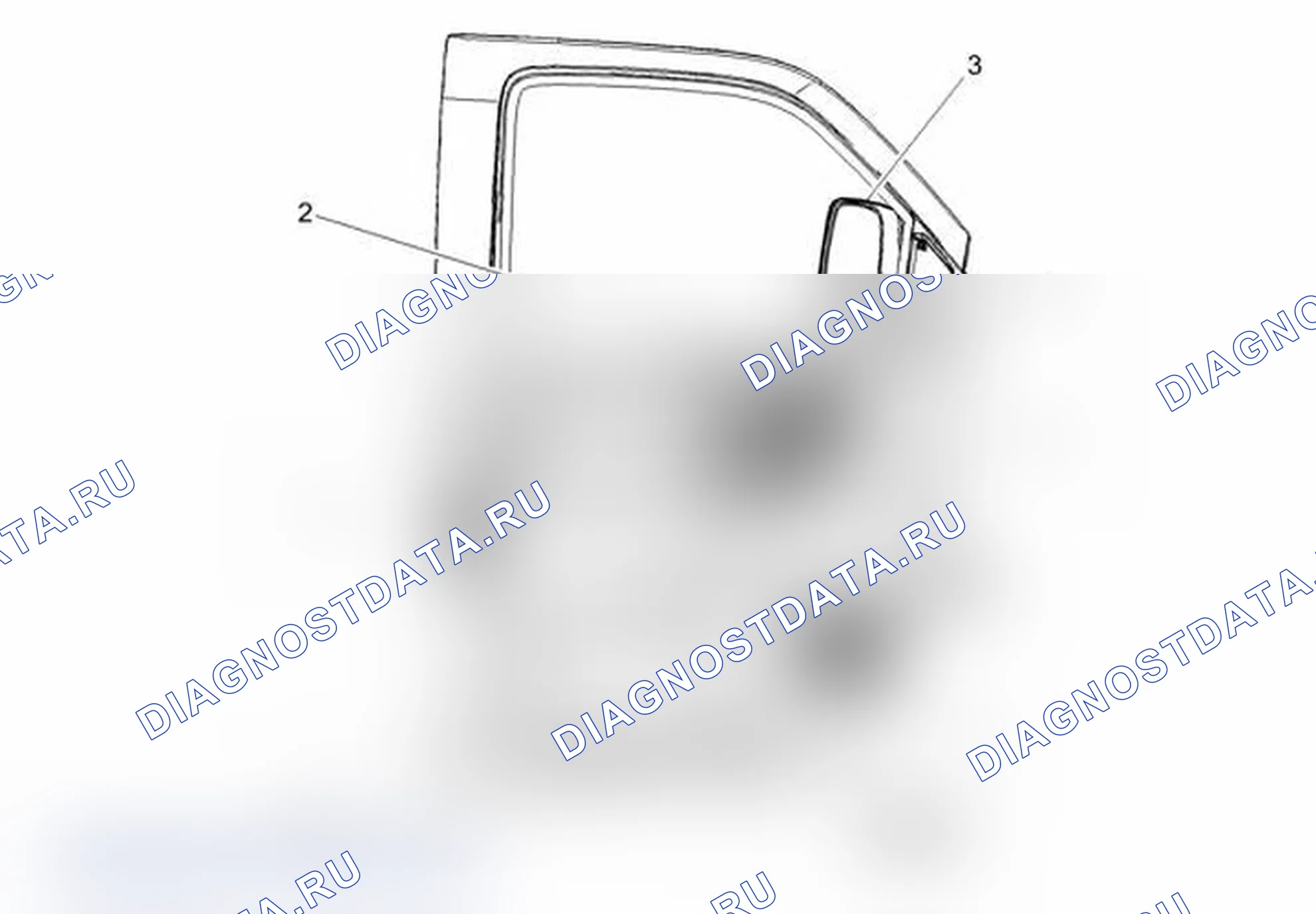 Рис. 52: Дверь водителя. Chevrolet Express G1500 