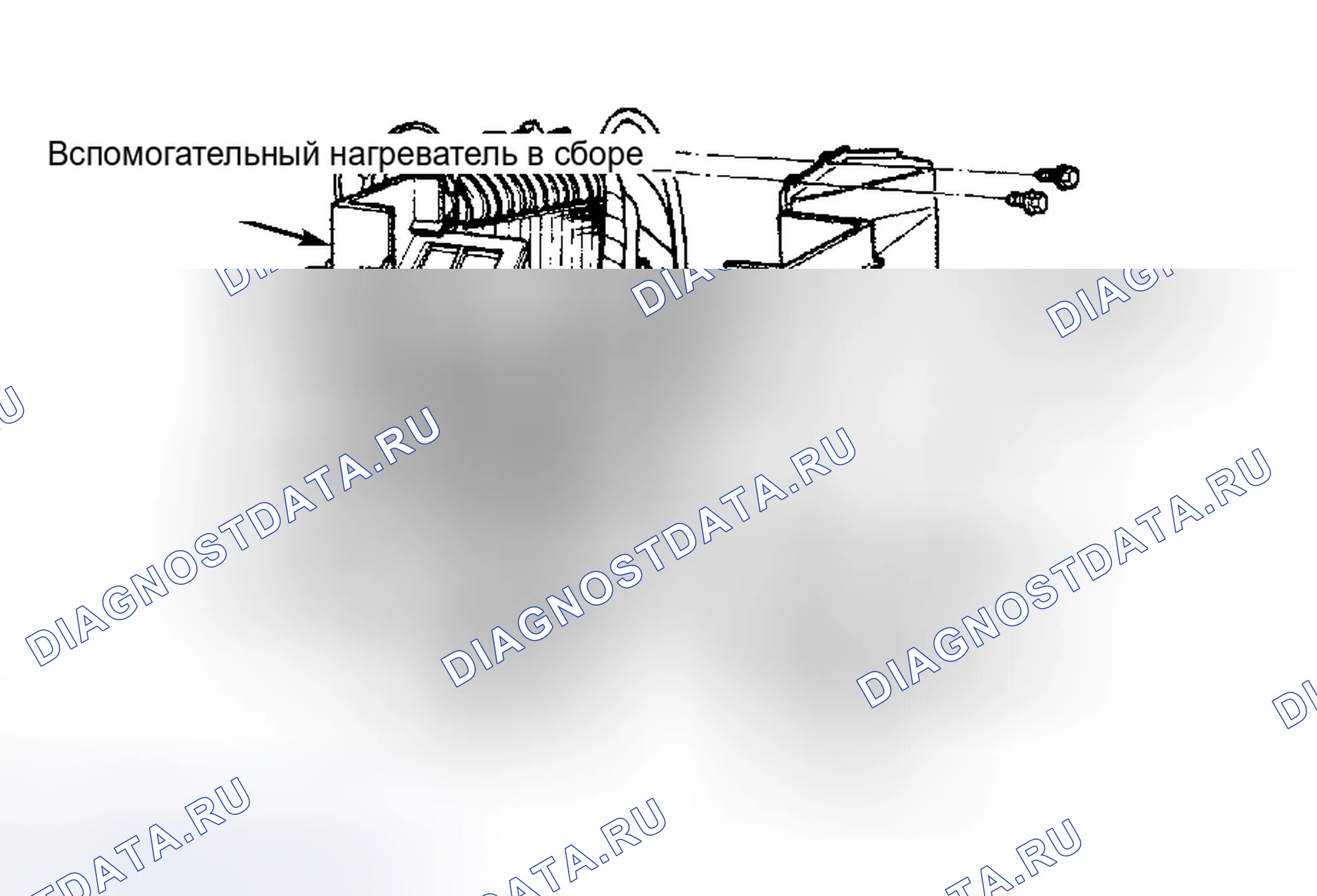 Рис. 9: ВСПОМОГАТЕЛЬНЫЕ ВОЗДУХОВОДЫ И обивка. Ford Aerostar I