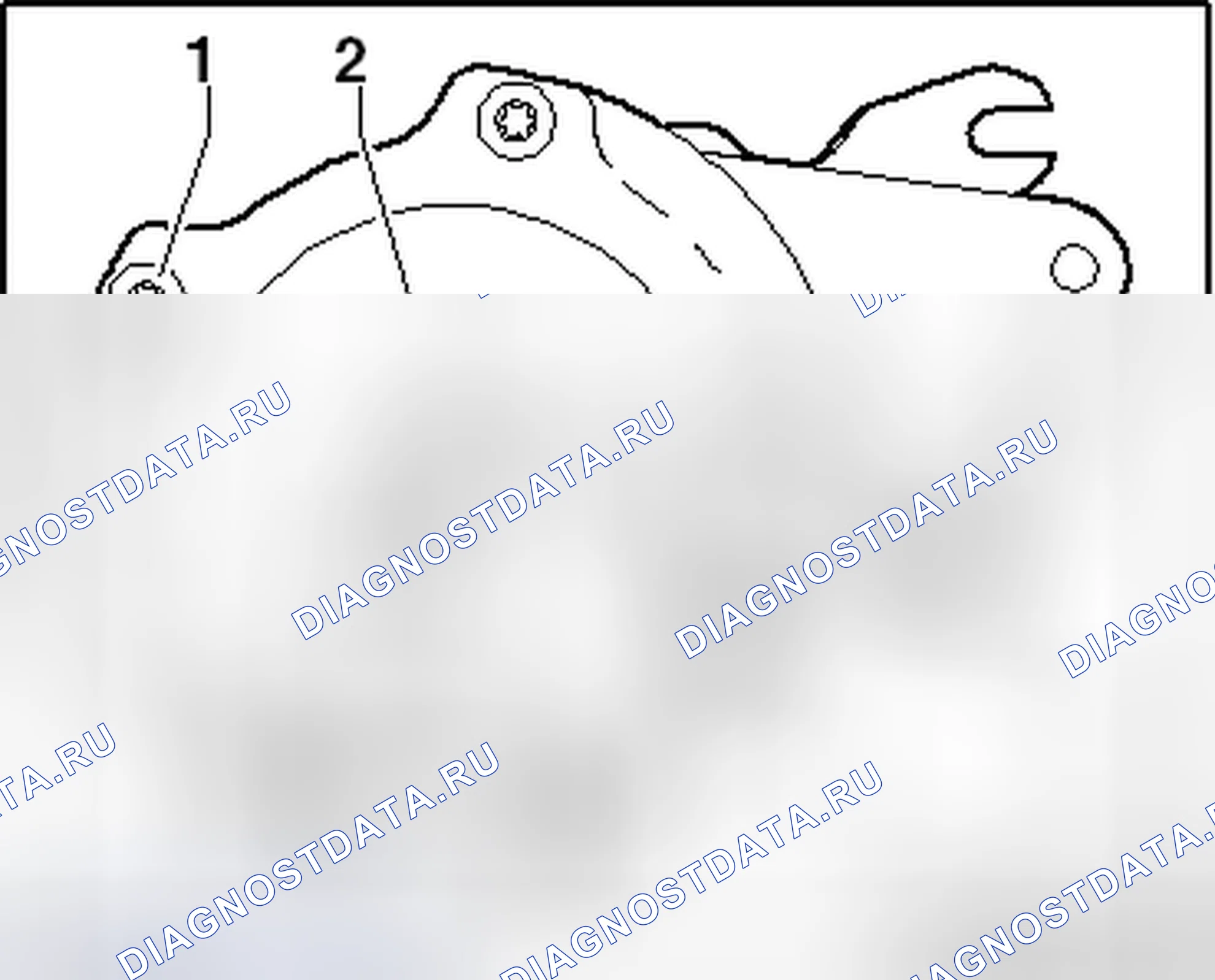 Рис. 208: КРЫШКА ТОПЛИВНОГО ФИЛЬТРА. Volkswagen Golf Mk7