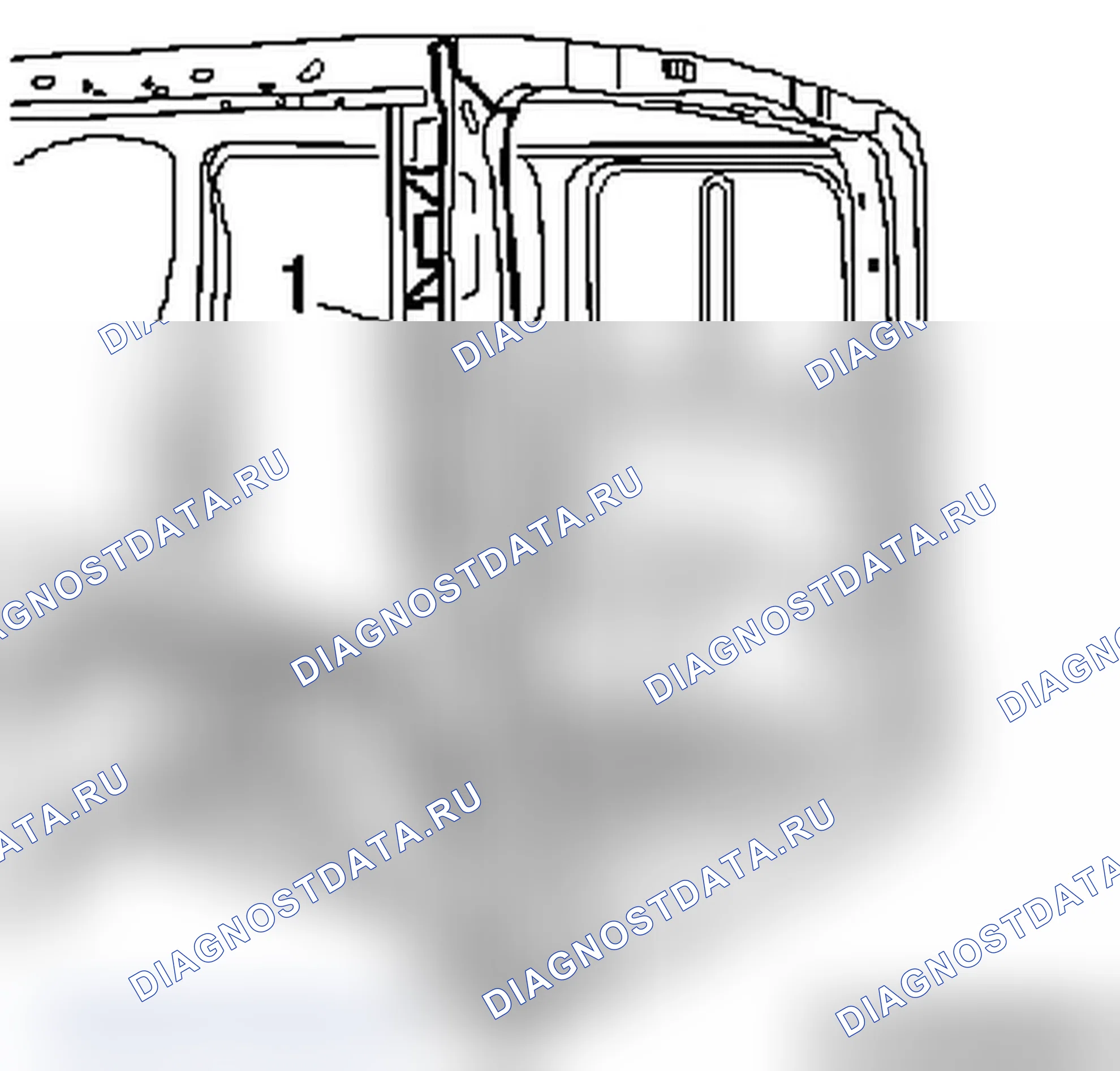 Замена наружной части четвертой стойки (полная). Opel Vivaro A