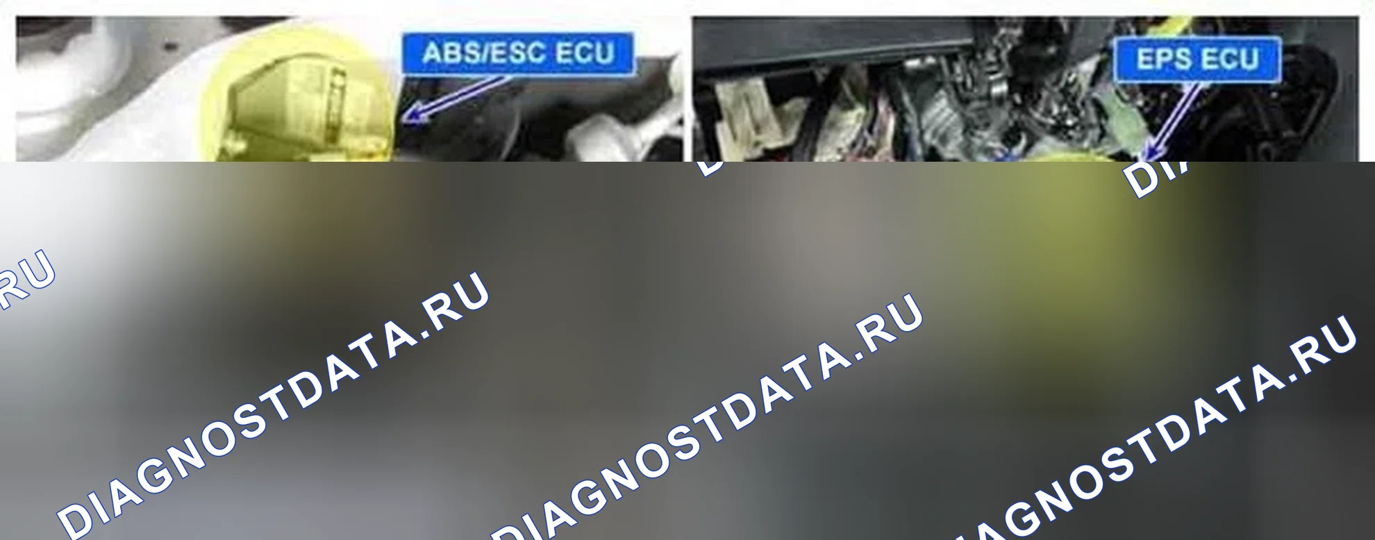 Рис. 60: Расположение компонентов. Hyundai Veloster I