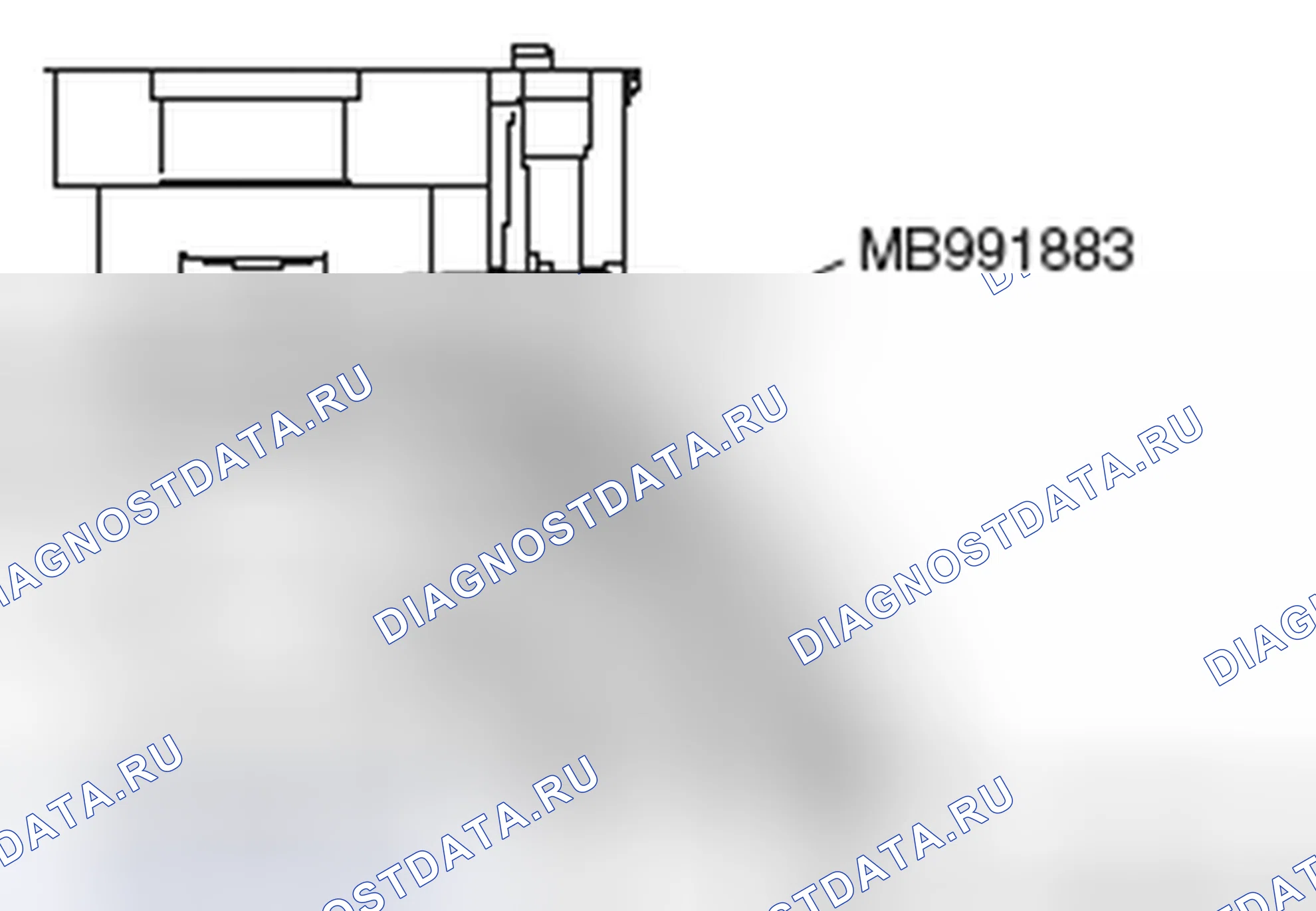 Рис. 806: < < A > > СНЯТИЕ ЦЕНТРАЛЬНОГО БОЛТА ШКИВА КОЛЕНЧАТОГО ВАЛА. Mazda MX-5 NB