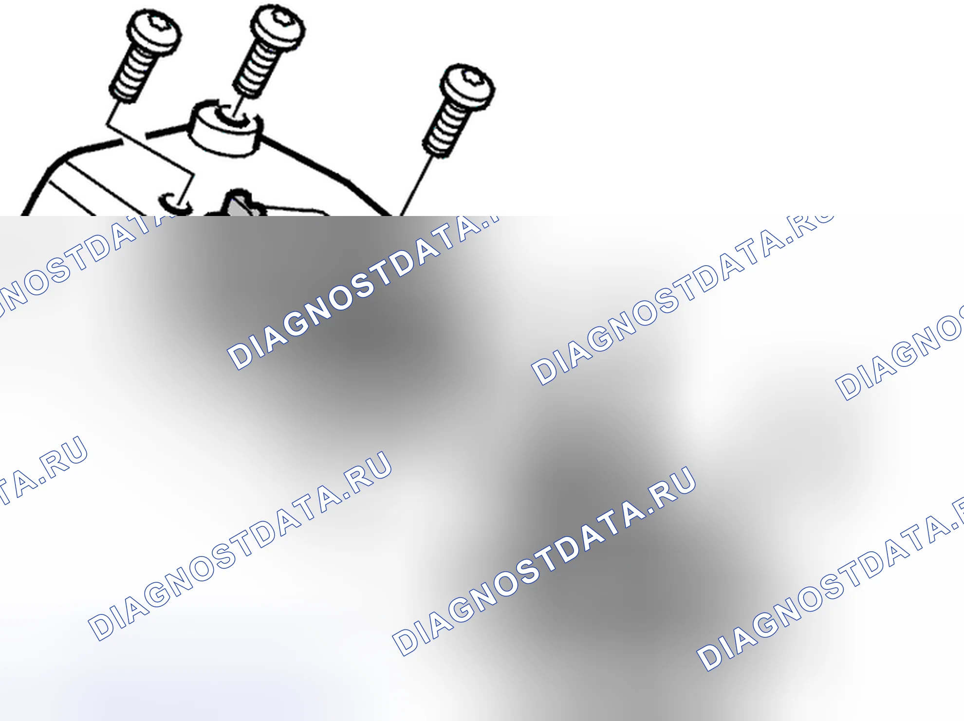 Рис. 54: Механизм замка, бардачок, замена. Volvo S80 I