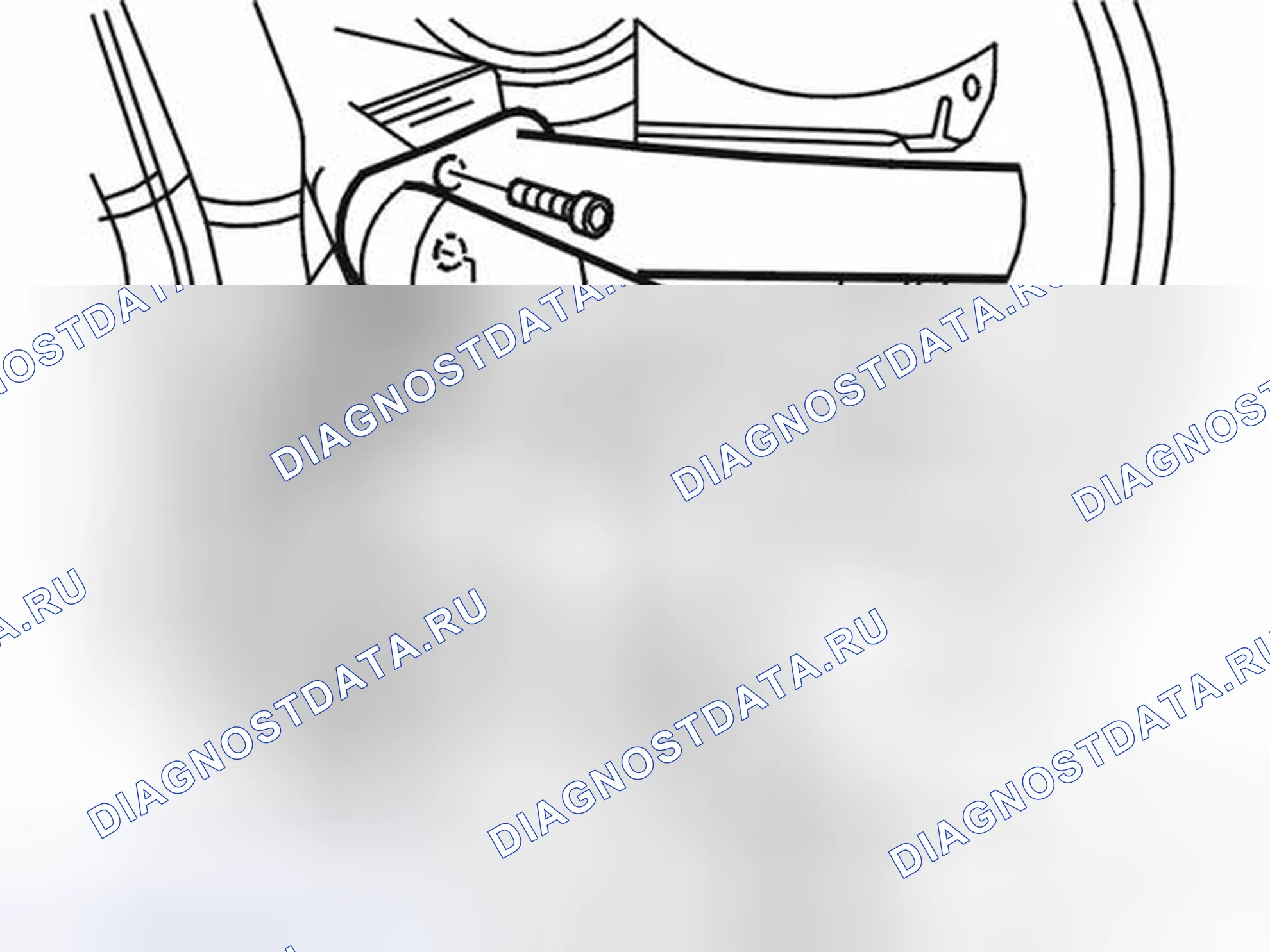 Рис. 99: УСТАНОВКА ИСПАРИТЕЛЯ. Volvo V50 I