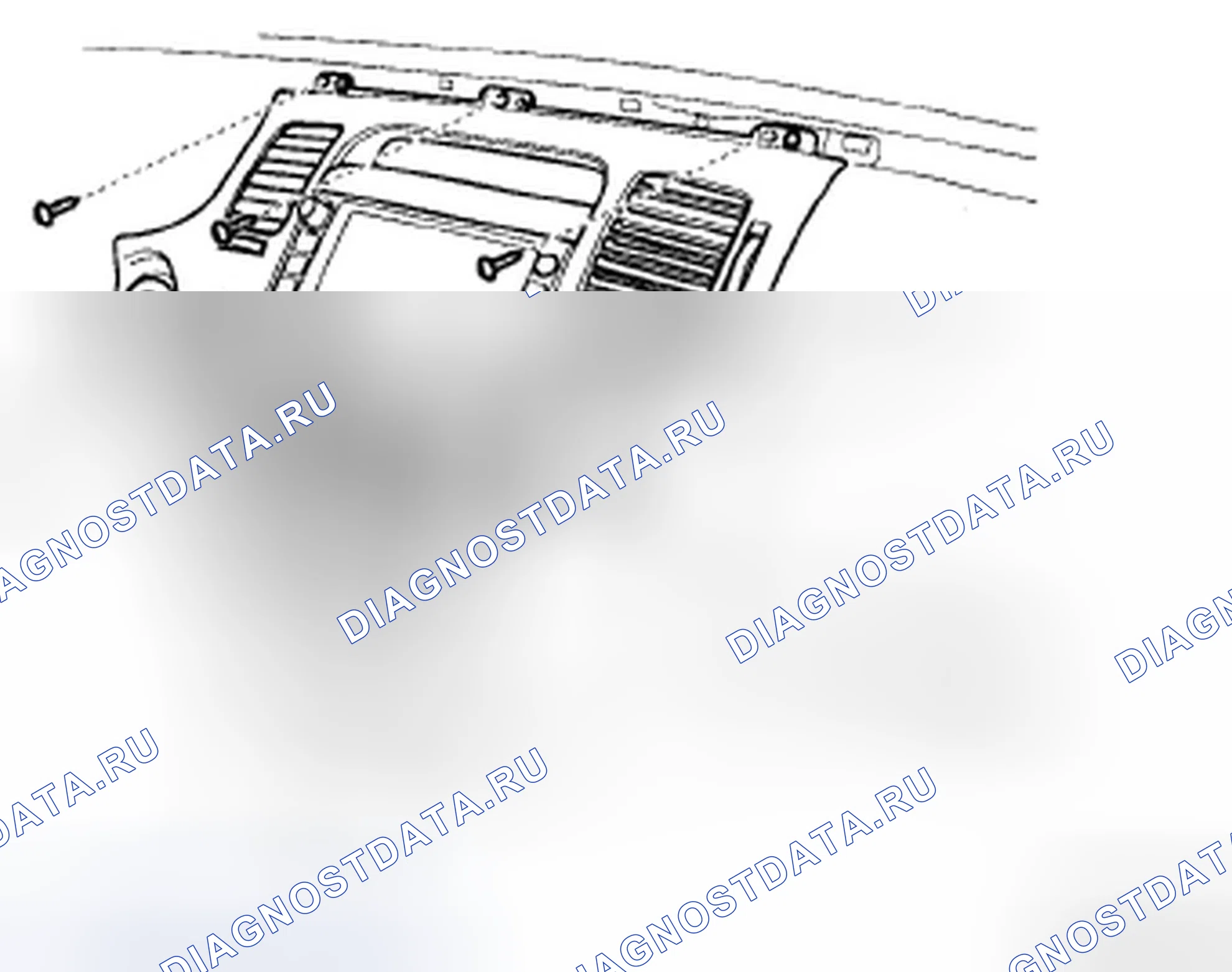 Рис. 15: ВЫКЛЮЧАТЕЛЬ АВАРИЙНОЙ ЛАМПЫ. Hyundai Azera I
