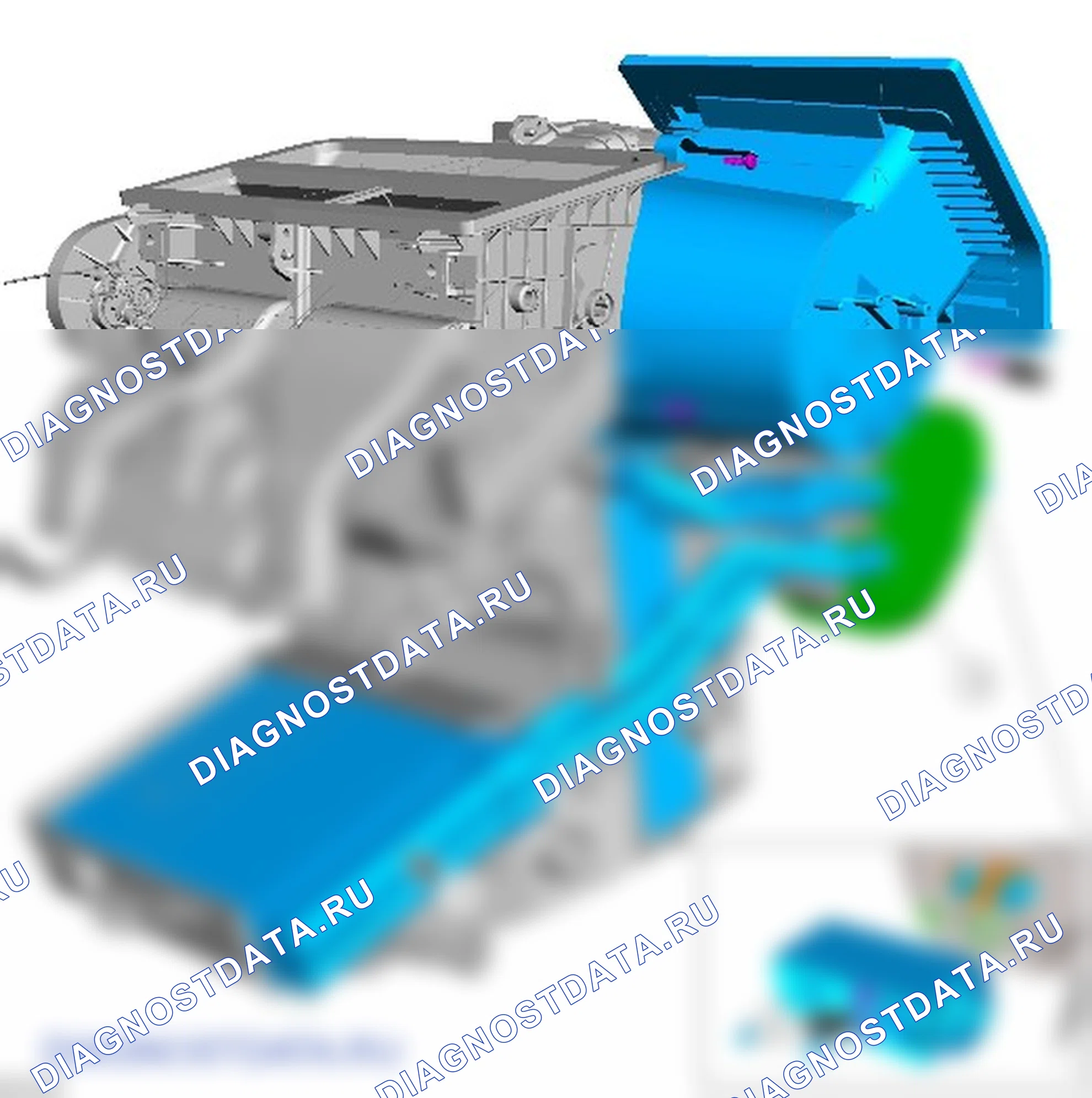 Разборка и сборка корпуса системы климат-контроля. Ford S-MAX I