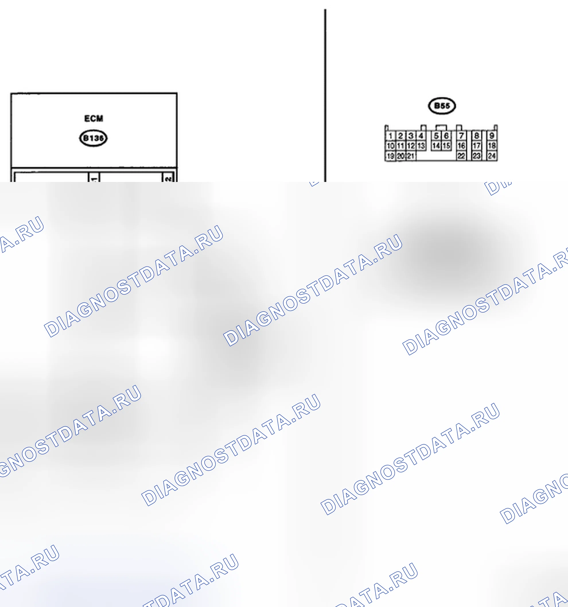 Рис. 313: электросхема. Subaru Legacy BL/BP рестайлинг