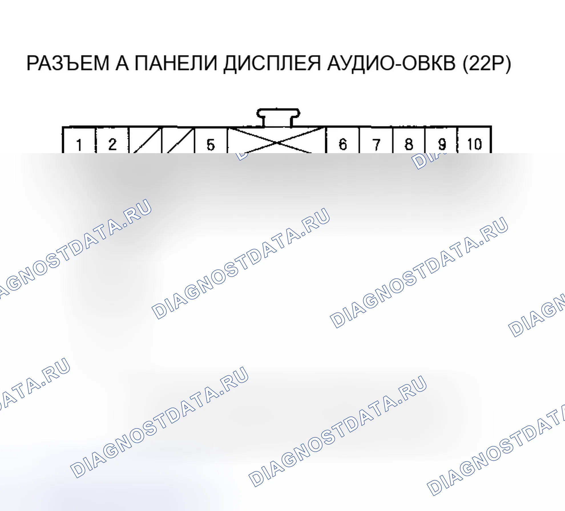 Рис. 19: Индикатор расшифровка кода ошибки B1228 или расшифровка кода ошибки D: короткое замыкание в цепи датчика температуры наружного воздуха. Honda Accord VII рестайлинг