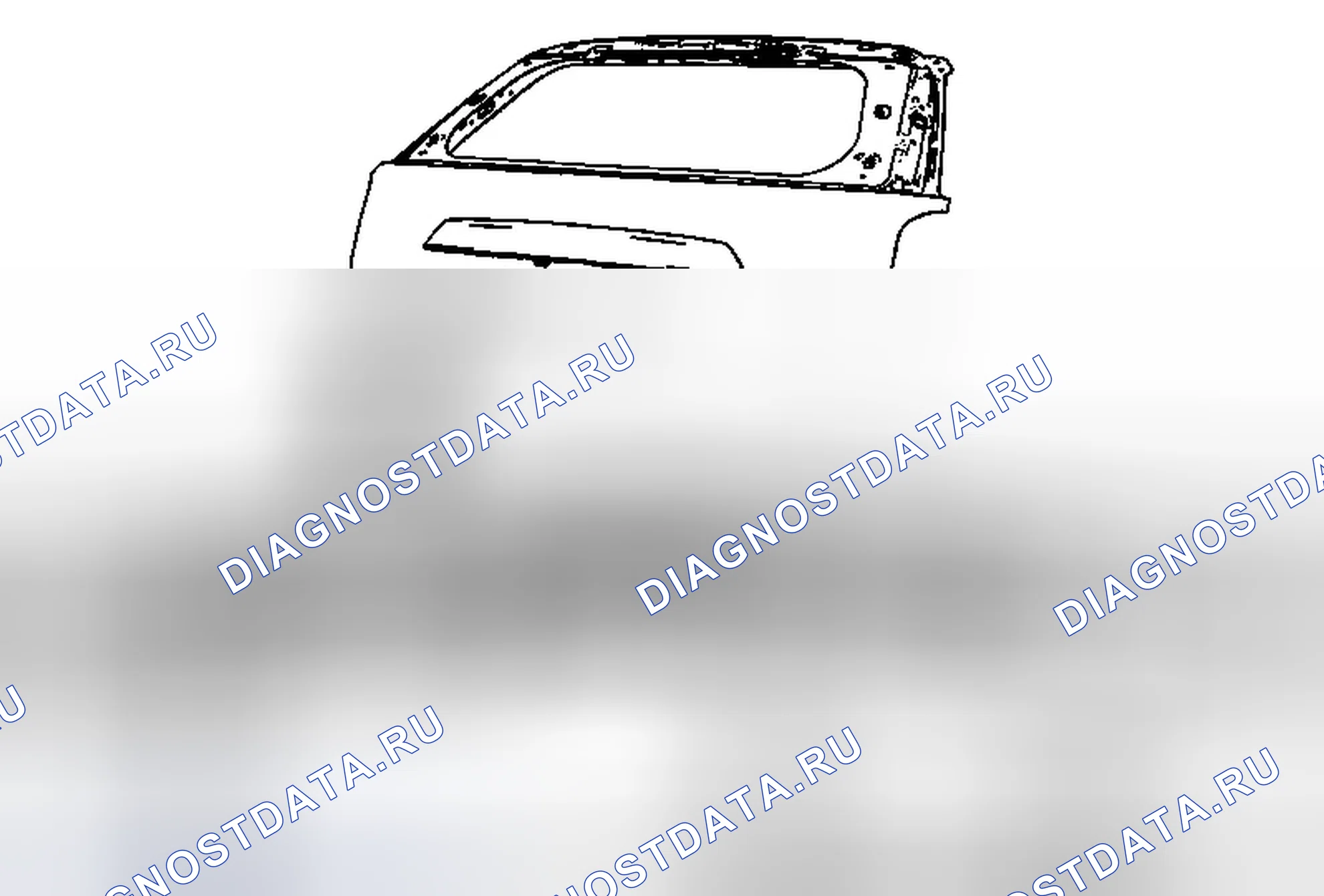 Рис. 5: Замена модуля отображения изображения с камеры заднего вида. Chevrolet Equinox II