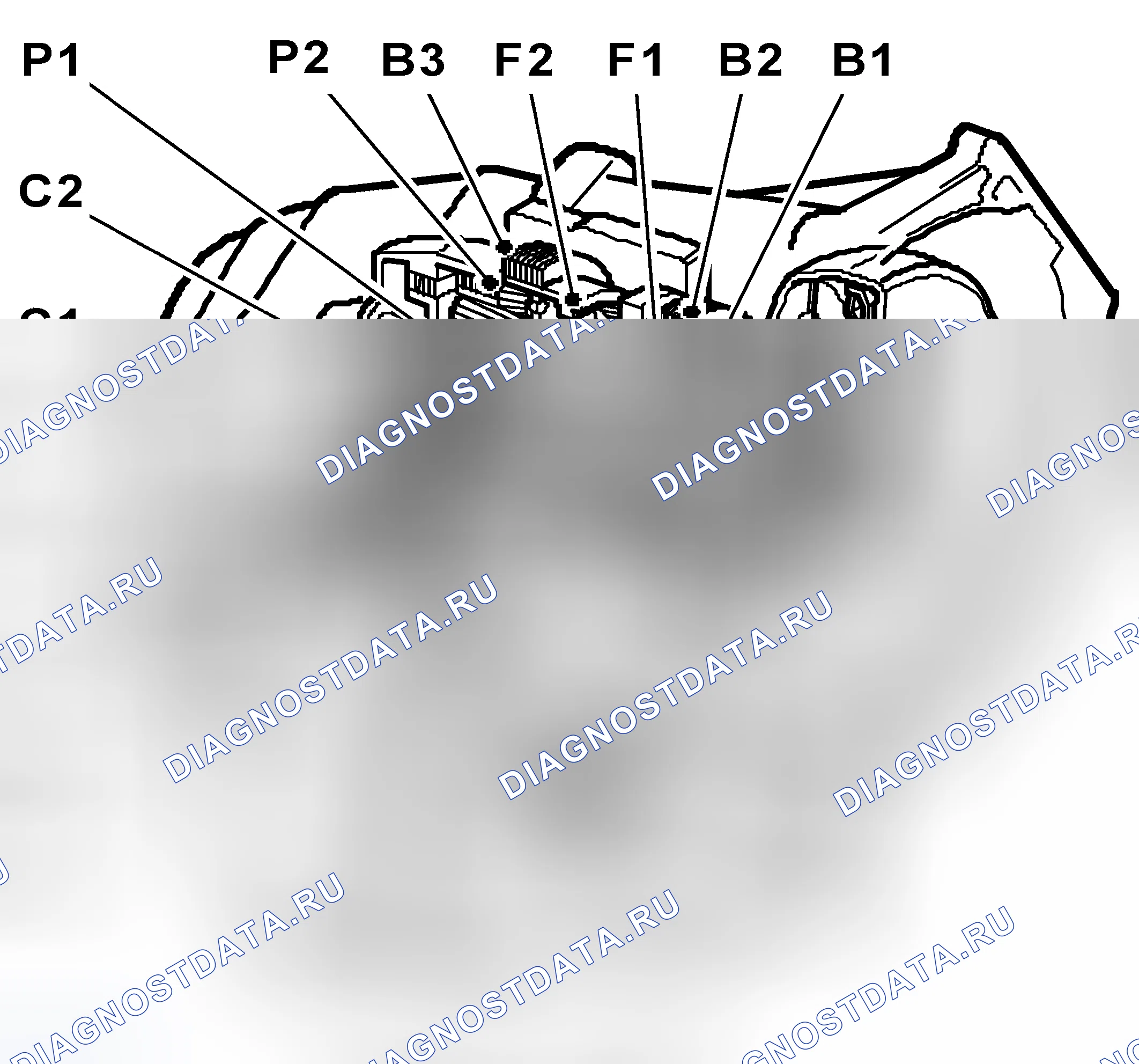 Рис. 568: Коробка передач. Kia Picanto II рестайлинг