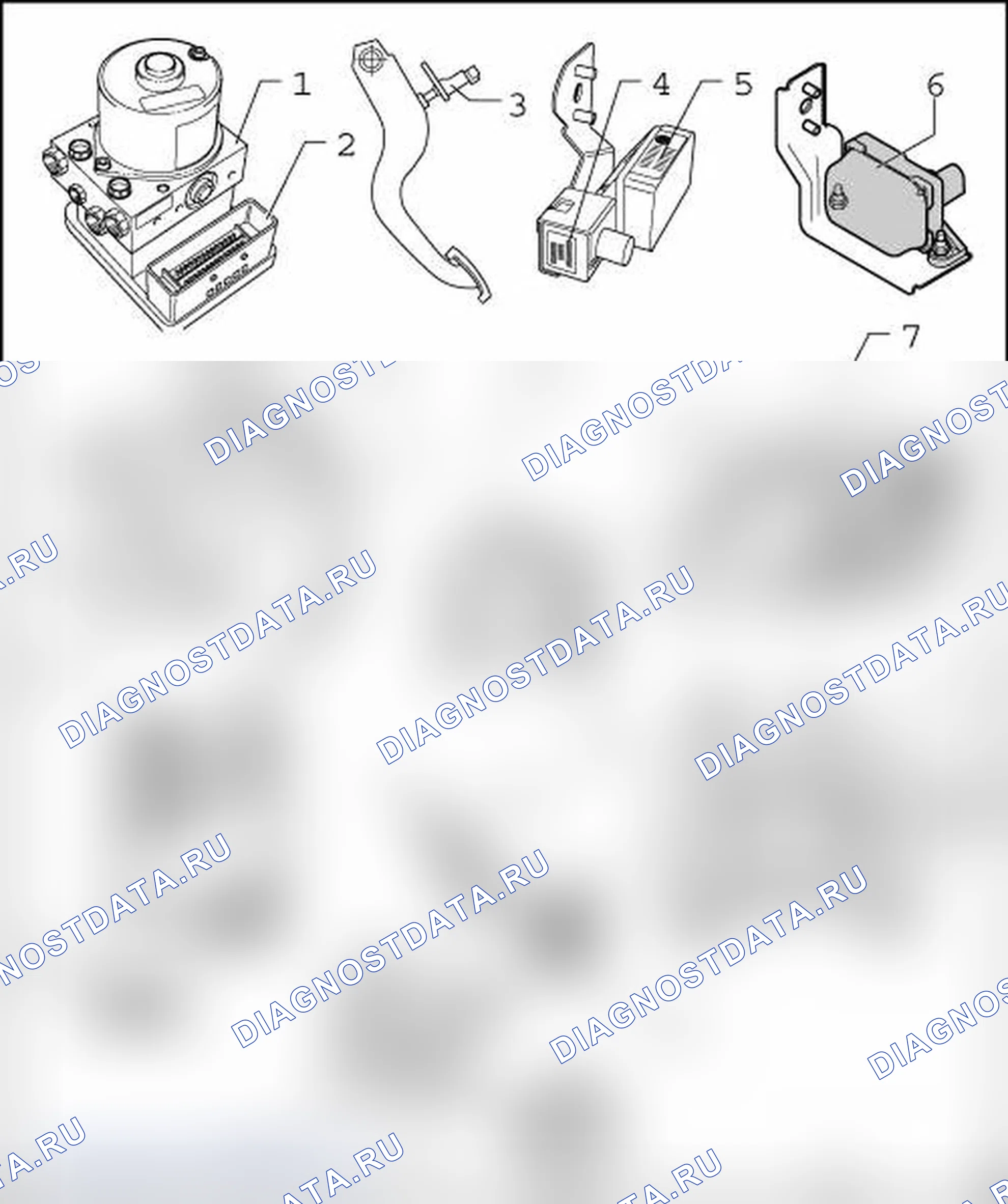 Рис. 13: РАСПОЛОЖЕНИЕ ЭЛЕКТРИЧЕСКИХ И ЭЛЕКТРОННЫХ КОМПОНЕНТОВ. Volkswagen New Beetle A4