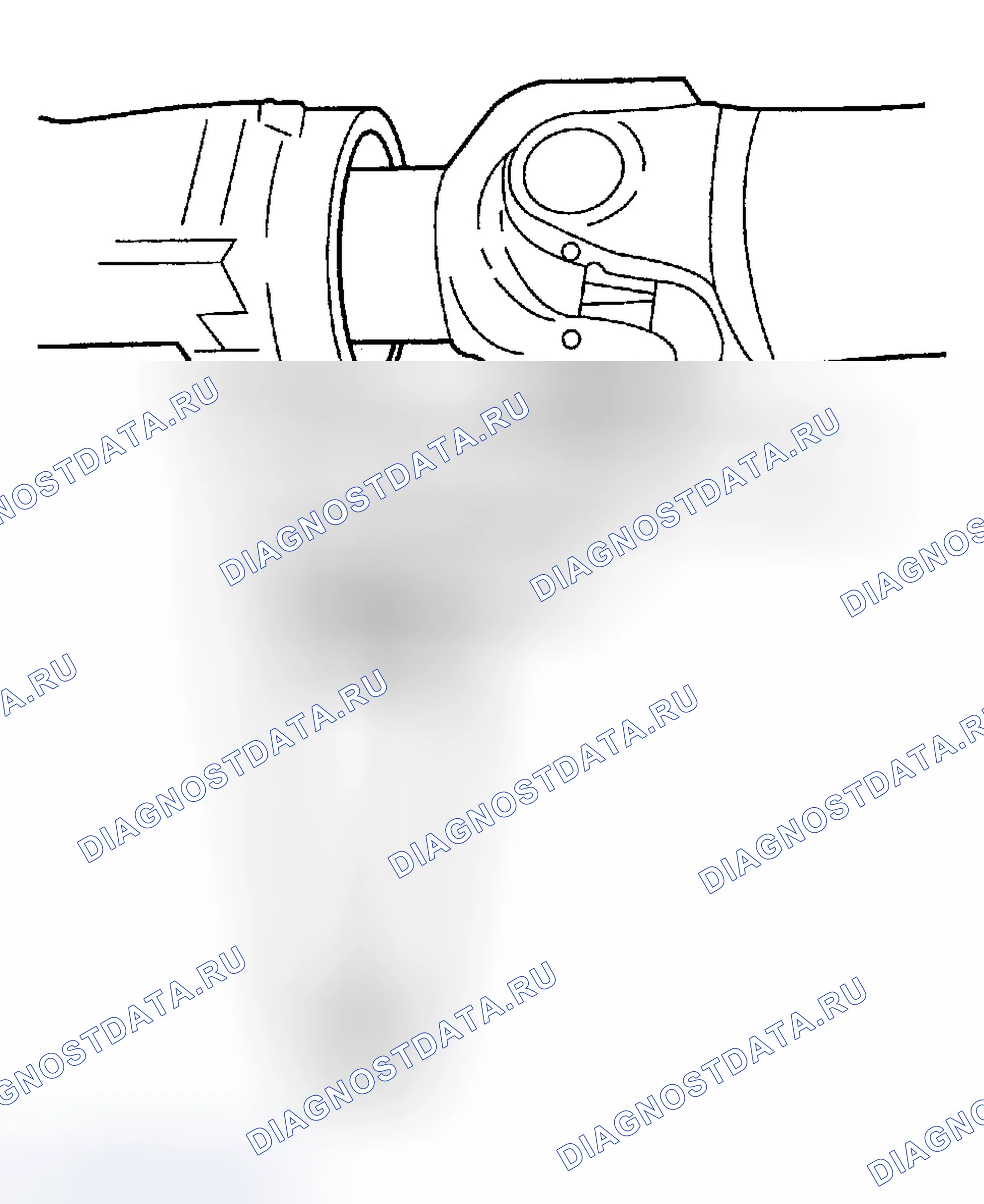 Рис. 39: УГОЛ НАКЛОНА карданного валА. Dodge Pickup R1500 