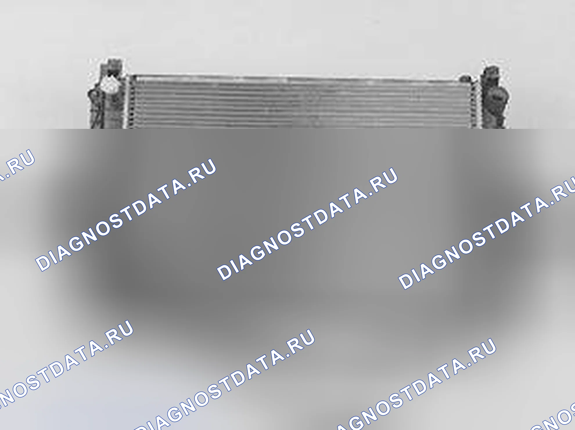 Рис. 232: Замена охладителя воды / охладителя наддувочного воздуха (интеркулер). Volvo V70 II рестайлинг