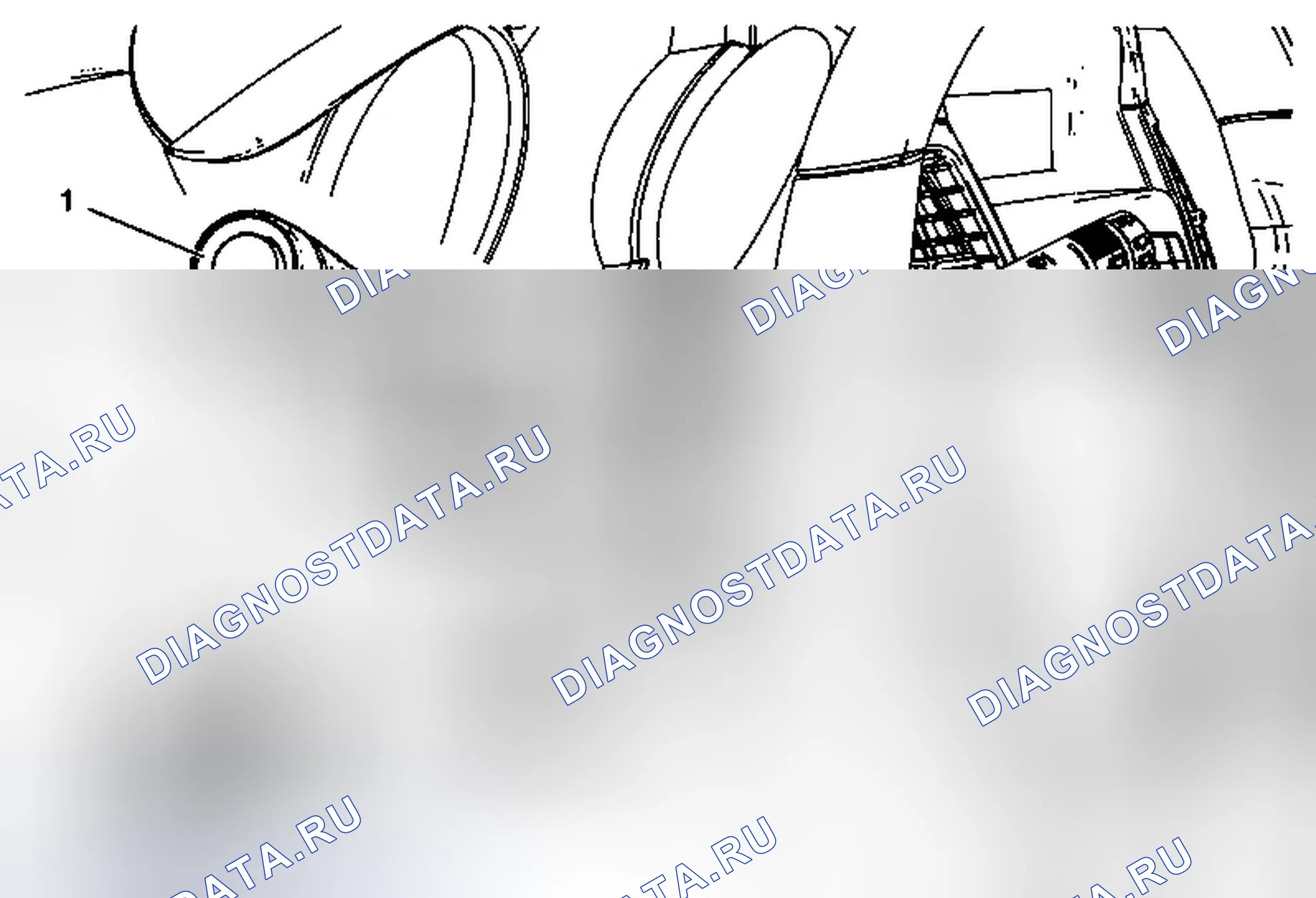 Рис. 3: Замена переключателя сигнала поворота. Chevrolet Cruze I рестайлинг