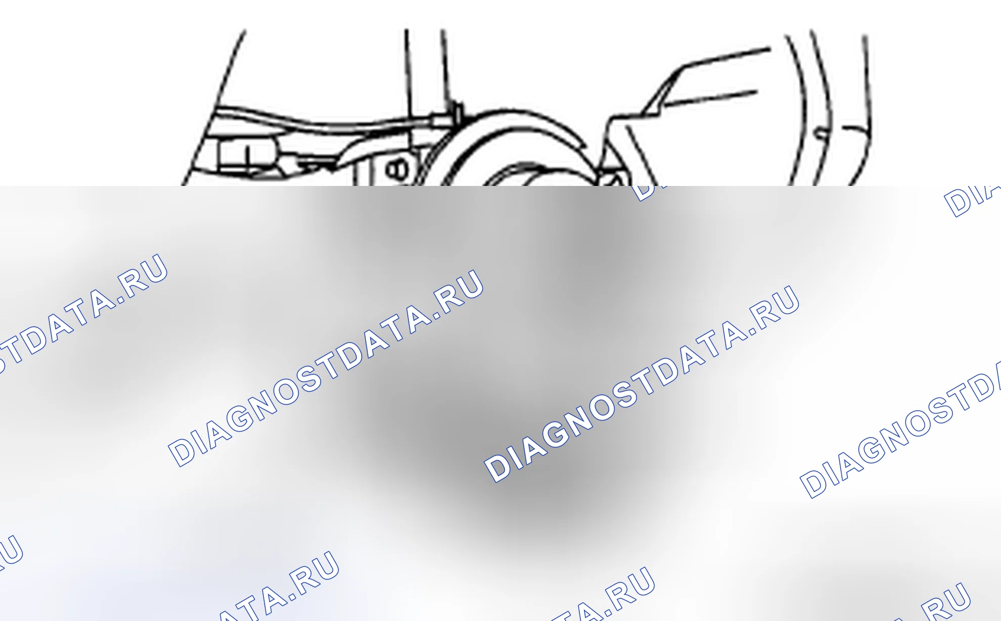 Рис. 13: СНЯТИЕ / УСТАНОВКА ЗАДНЕЙ ПОПЕРЕЧНОЙ ТЯГИ. Mazda CX-7 I рестайлинг