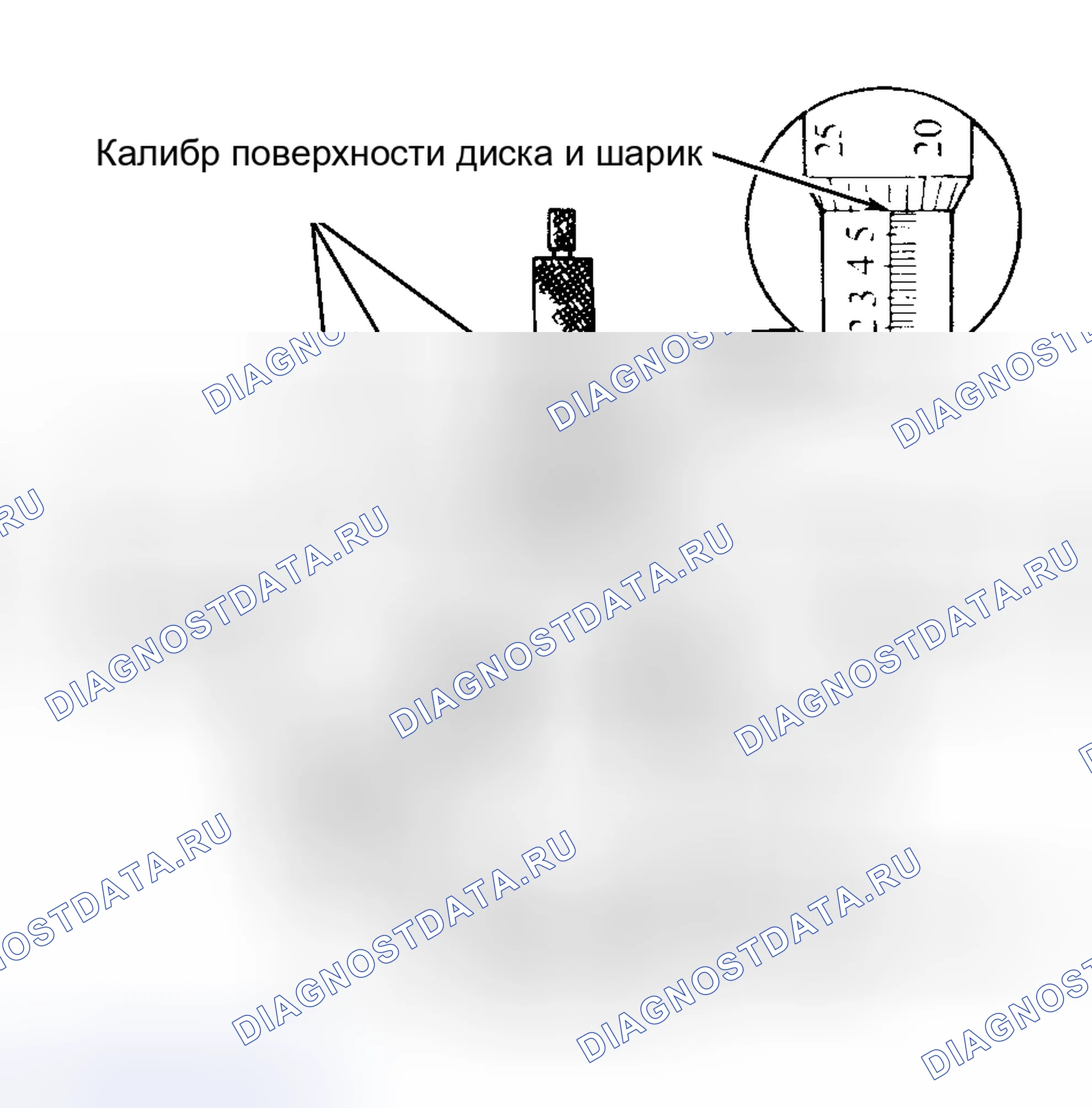 Рис. 32: Максимально допустимое удаление припуска. Hyundai Lantra II