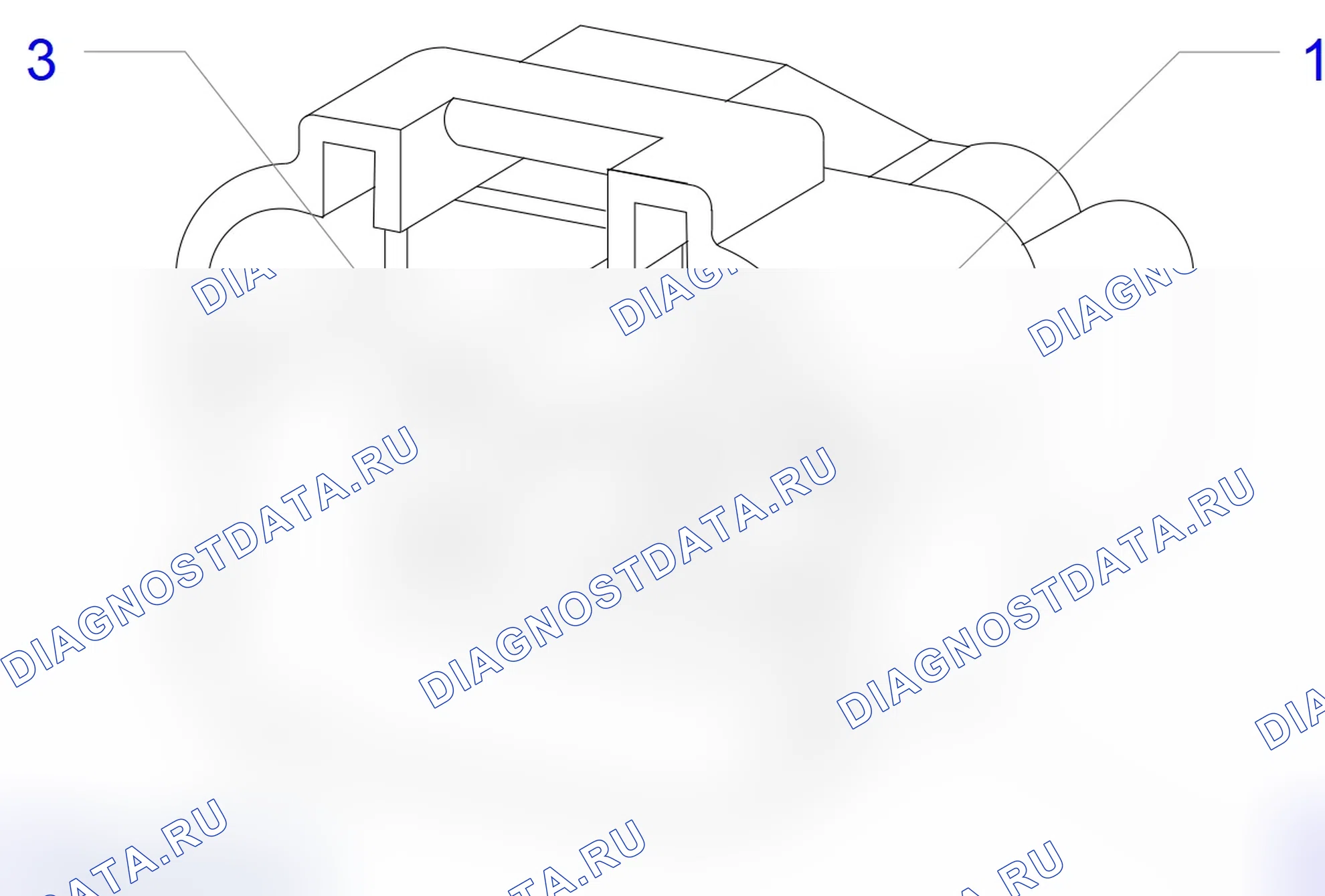 Распиновка разъёма X103. Opel Agila B
