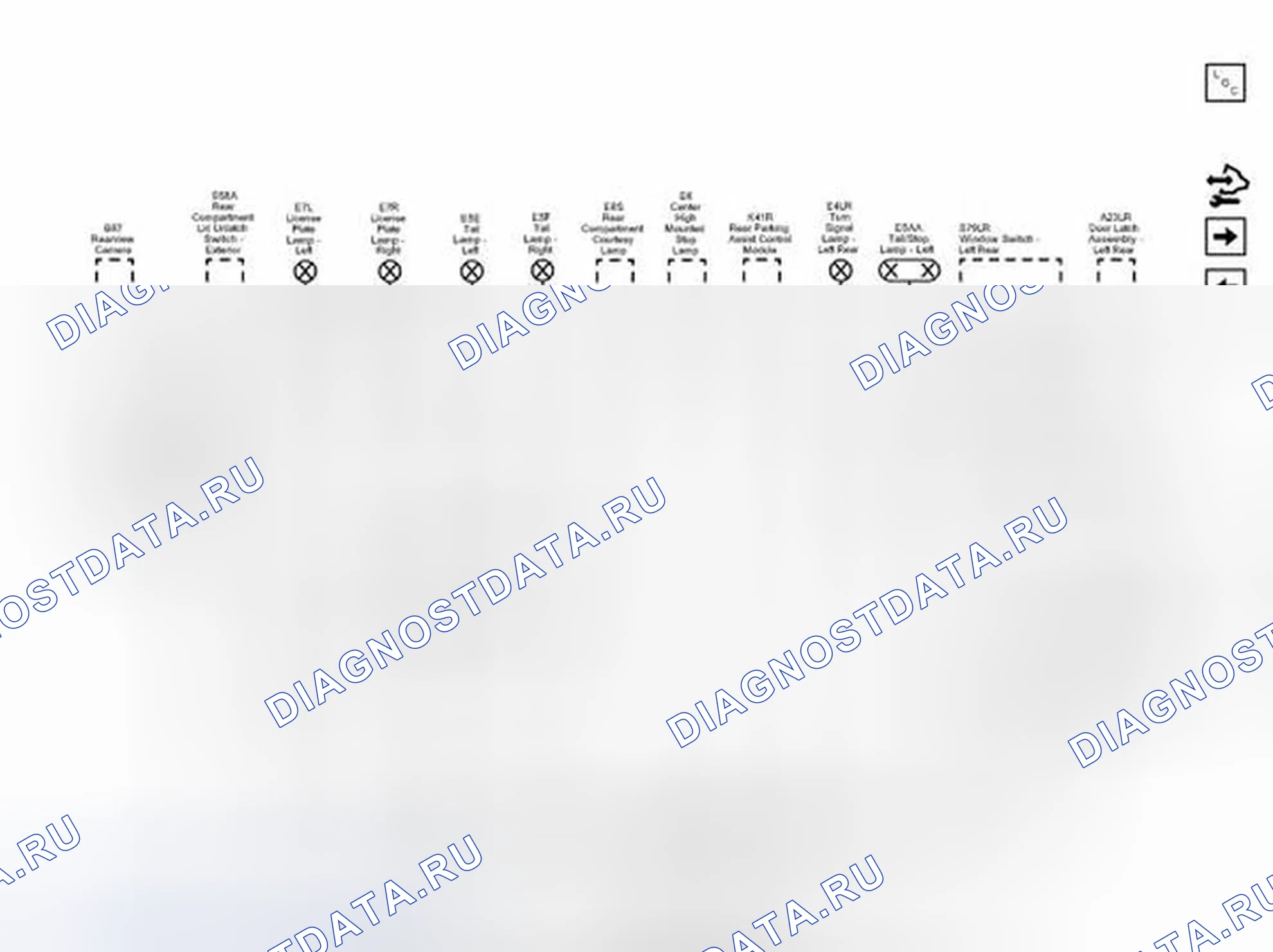 Рис. 56: G309 Схема подключения. Chevrolet Cruze I рестайлинг