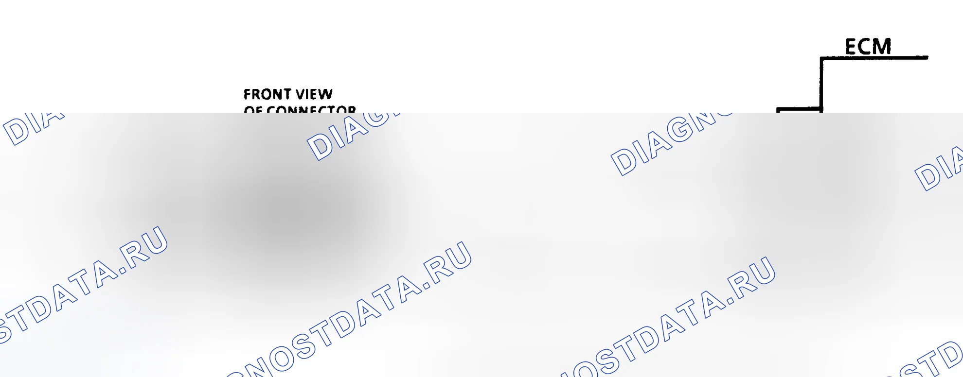 Рис. 91: Код 21 Схема: Высокое напряжение сигнала датчик положения дроссельной заслонки. Pontiac Firebird III