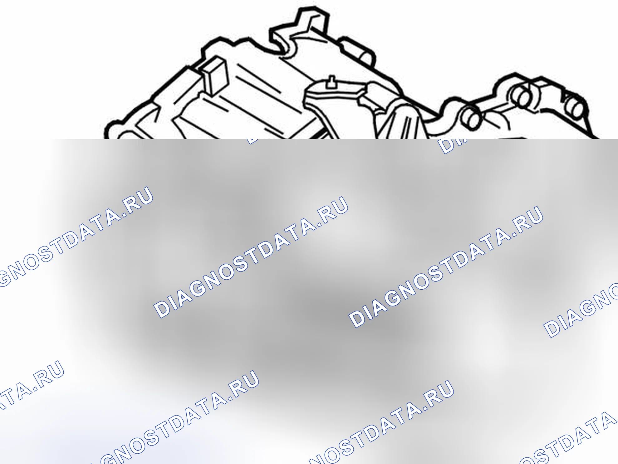 Рис. 43: Проверка дифференциала. Volvo V70 II
