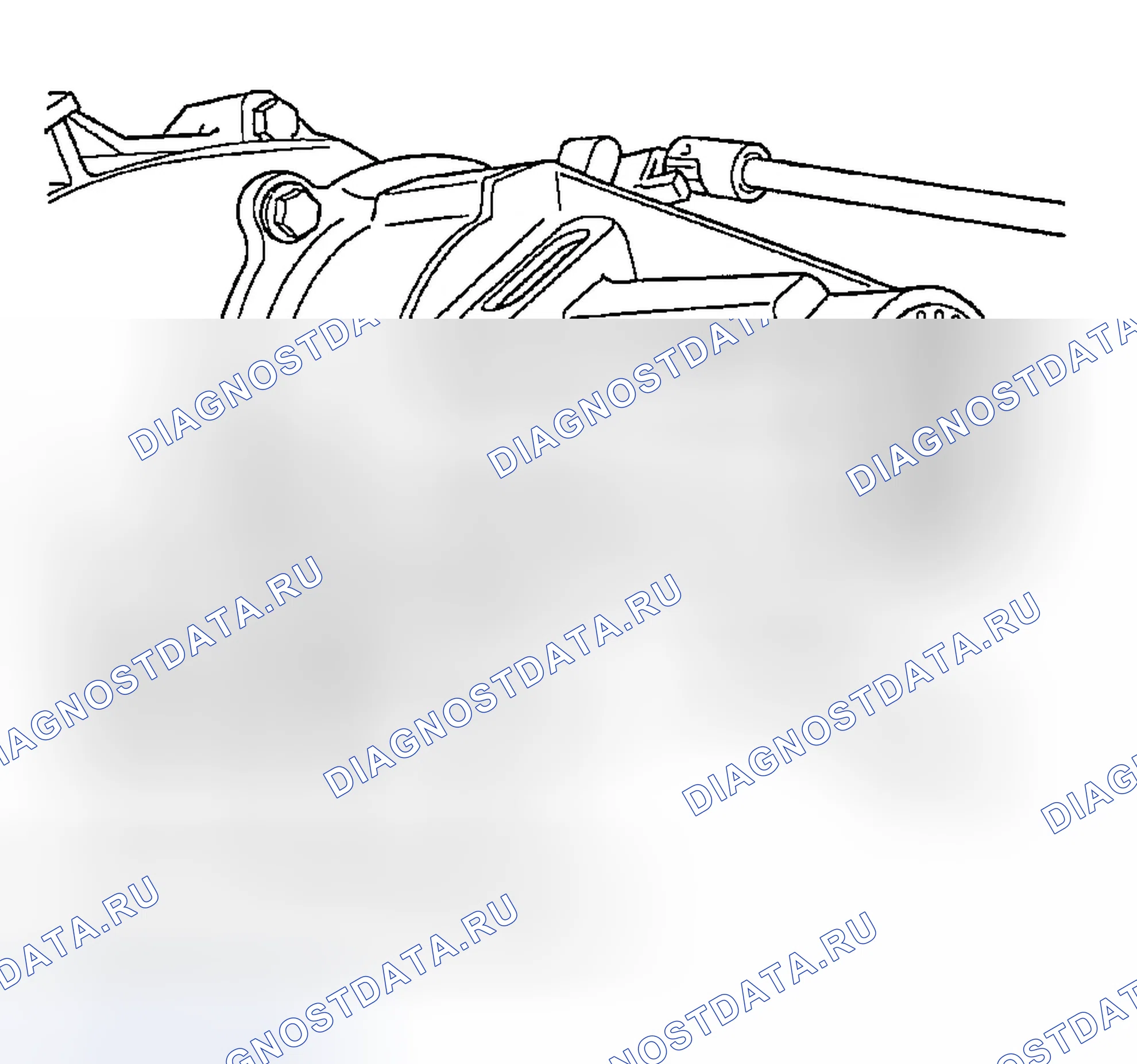 Рис. 6: ЗАДНИЙ ФИКСАТОР И МАСЛЯНЫЙ НАСОС. Jeep Grand Cherokee WJ